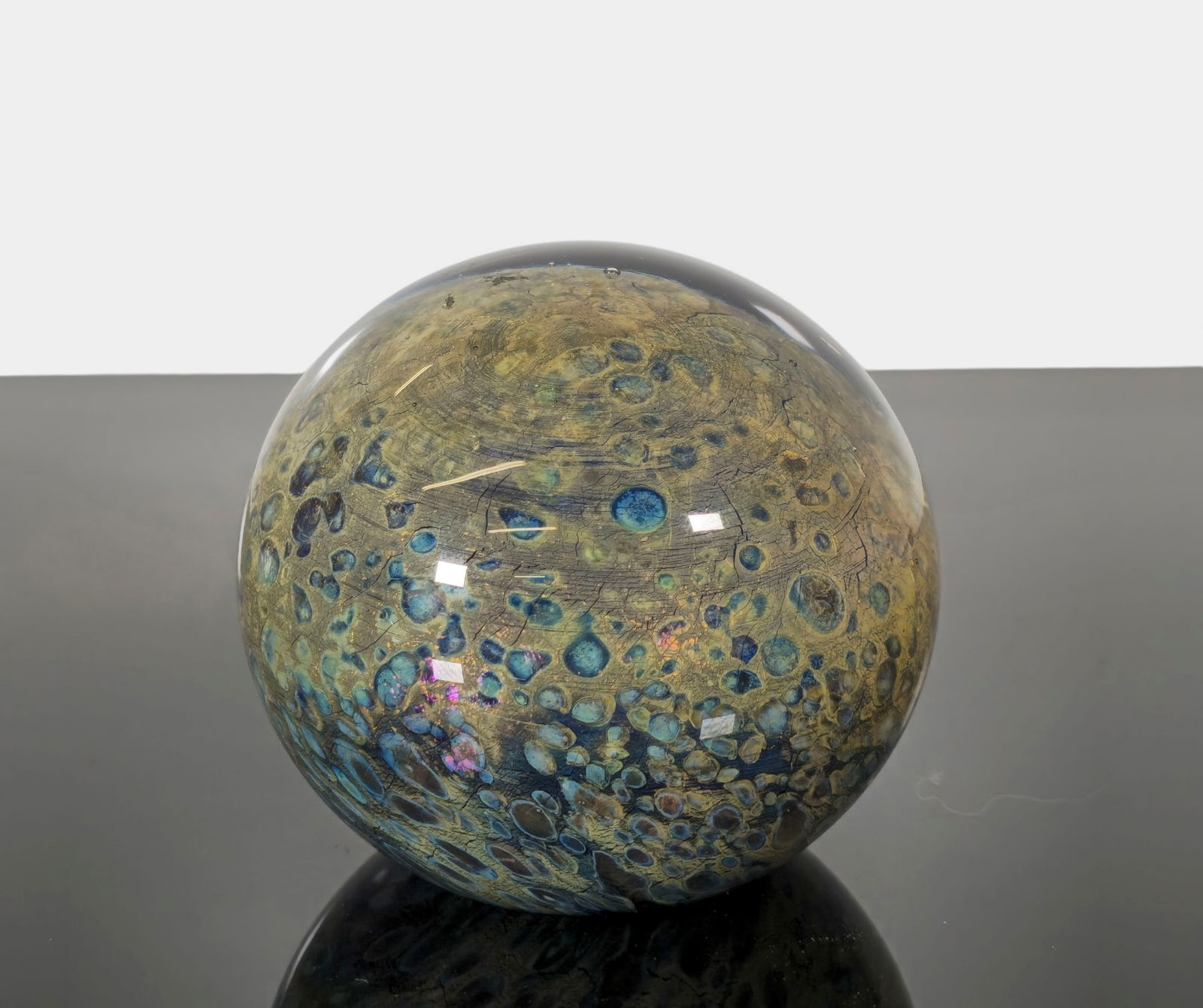 Robert Eickholt Art Glass Paperweight (1 of 5)