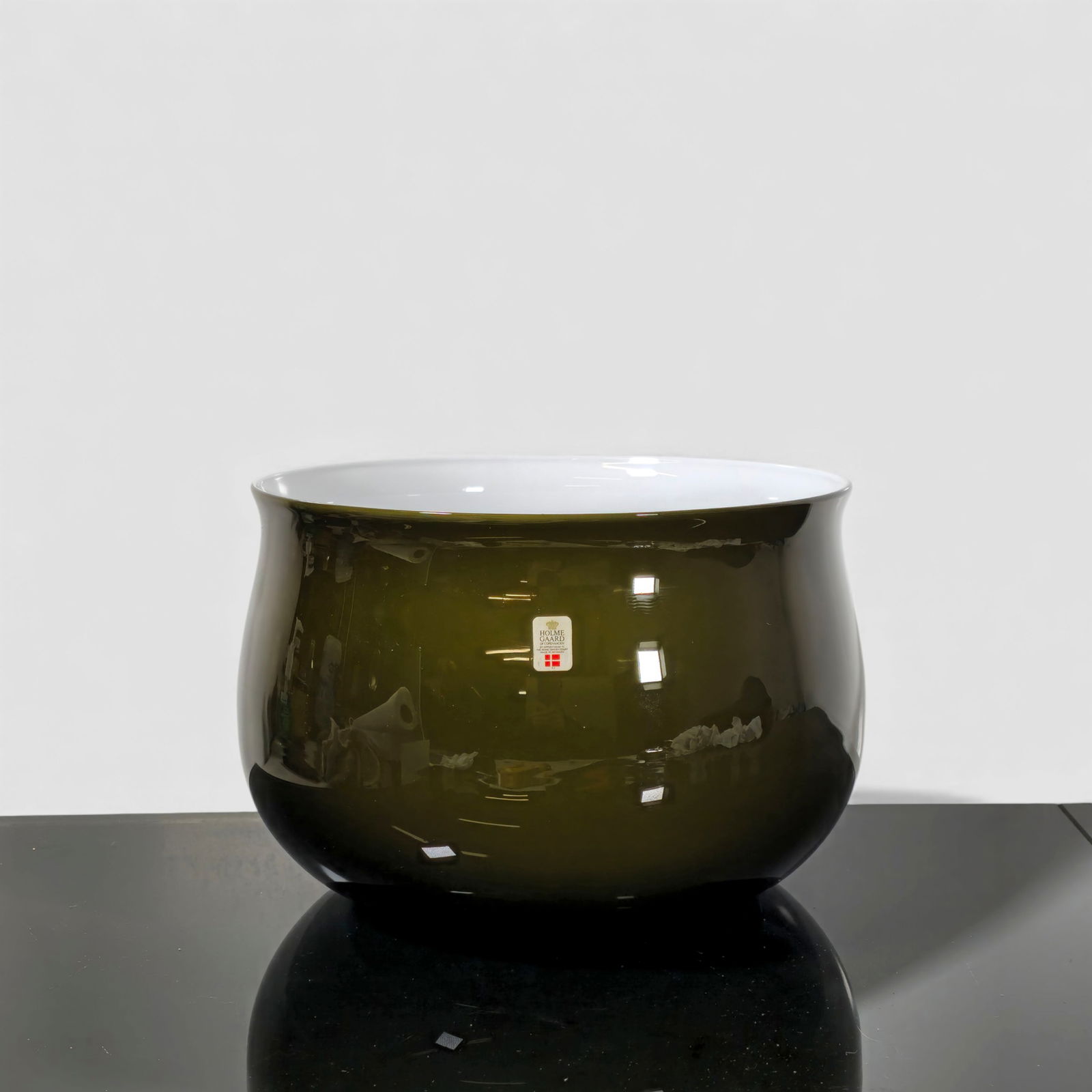 Michael Bang Holmegaard Art Glass Bowl (1 of 5)