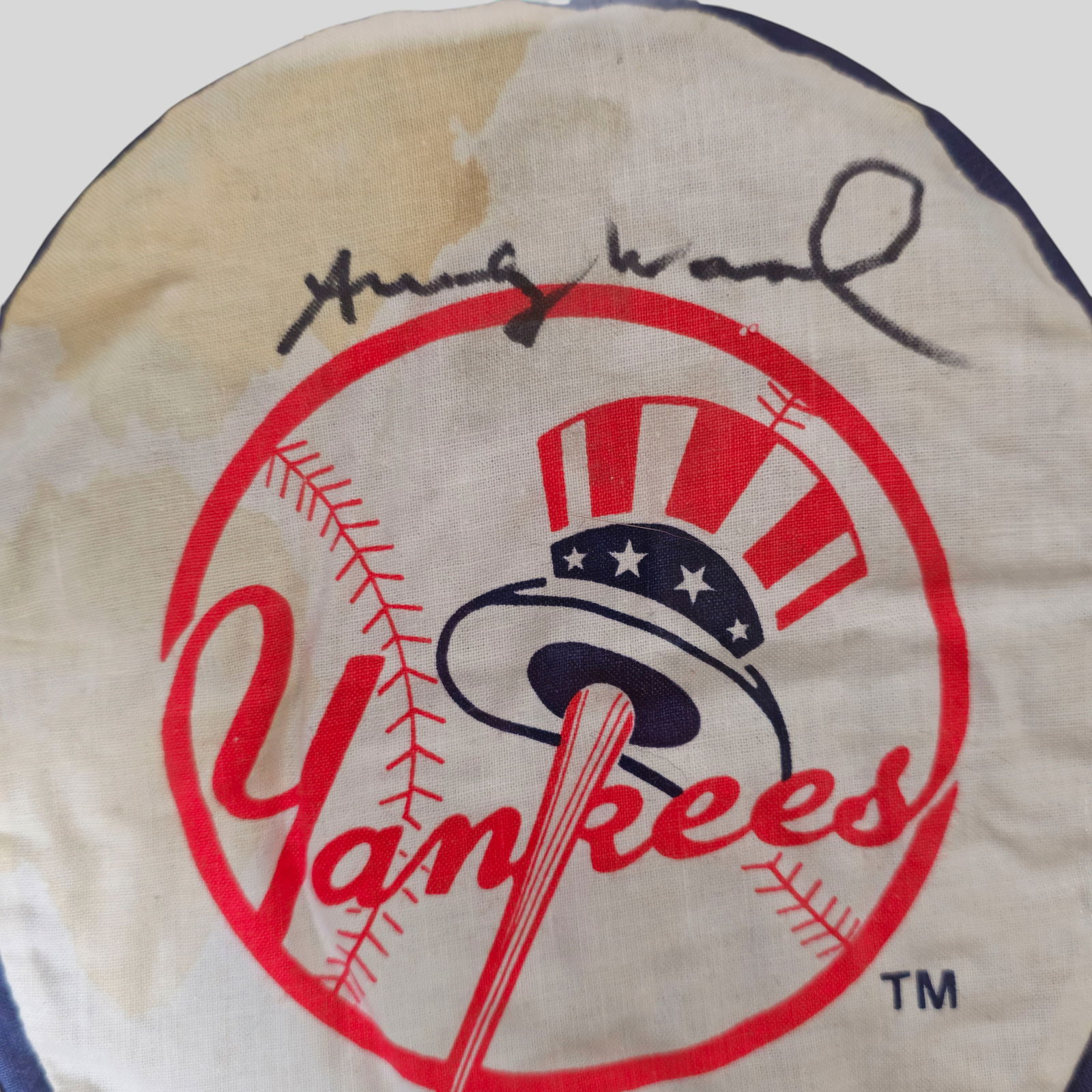 Andy Warhol Signed Yankee Hat - 2
