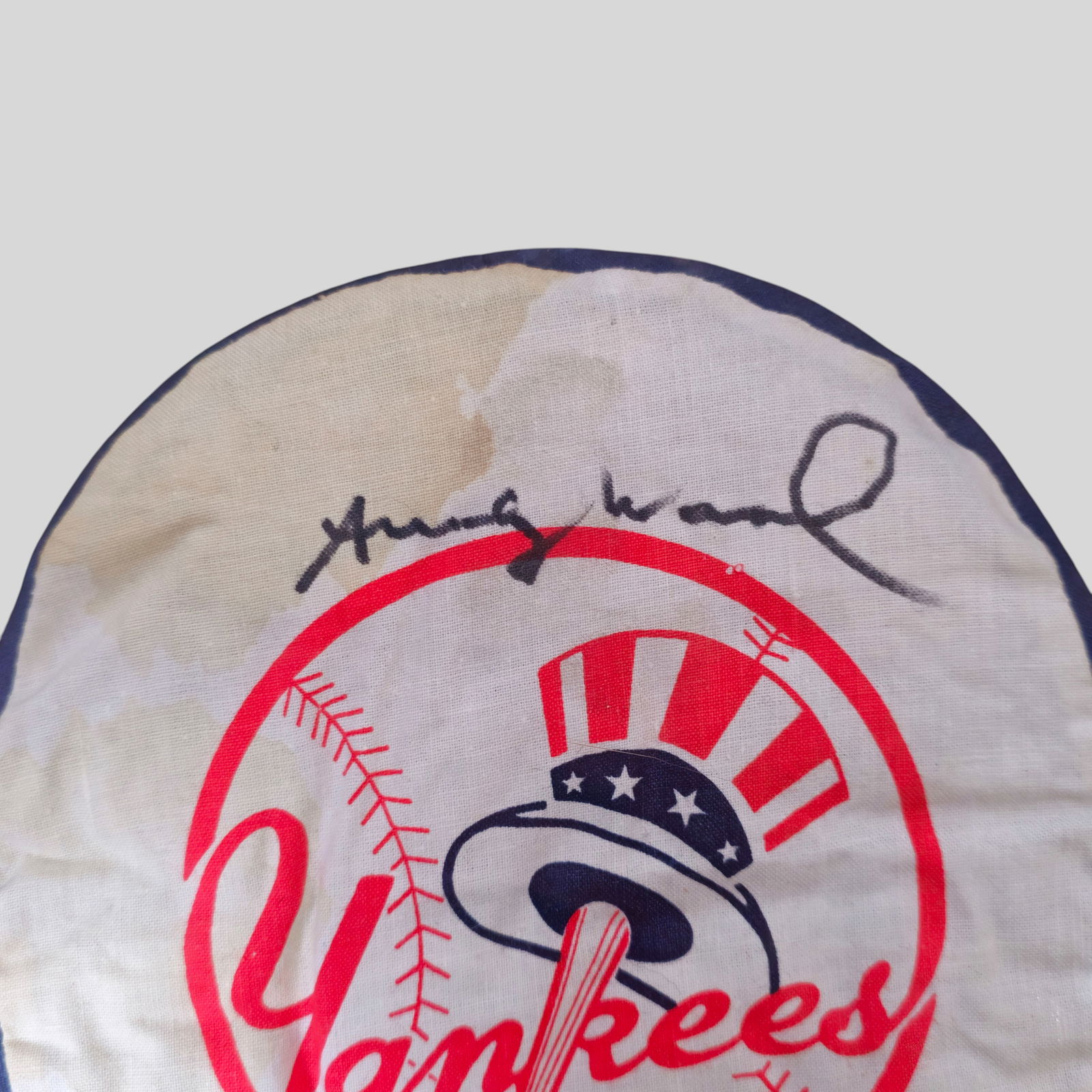 Andy Warhol Signed Yankee Hat - 3