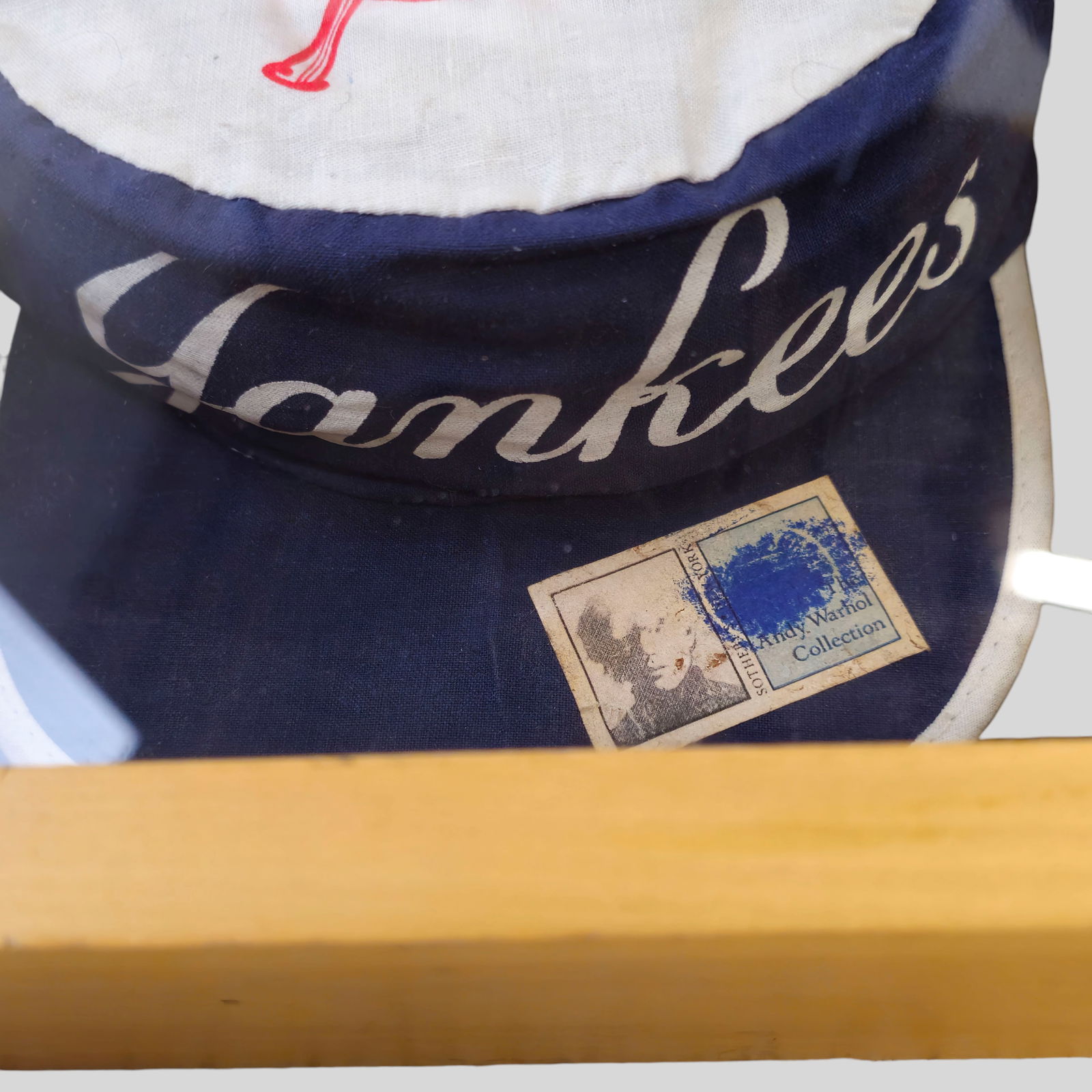 Andy Warhol Signed Yankee Hat - 5