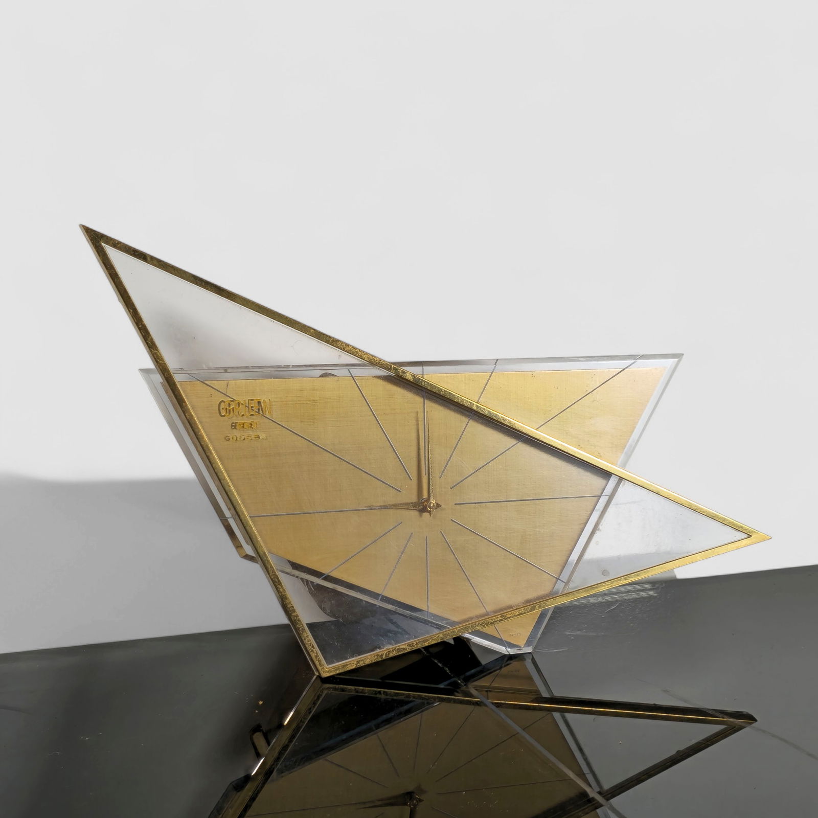 Rare Atomic Gruen Desk Clock - 2