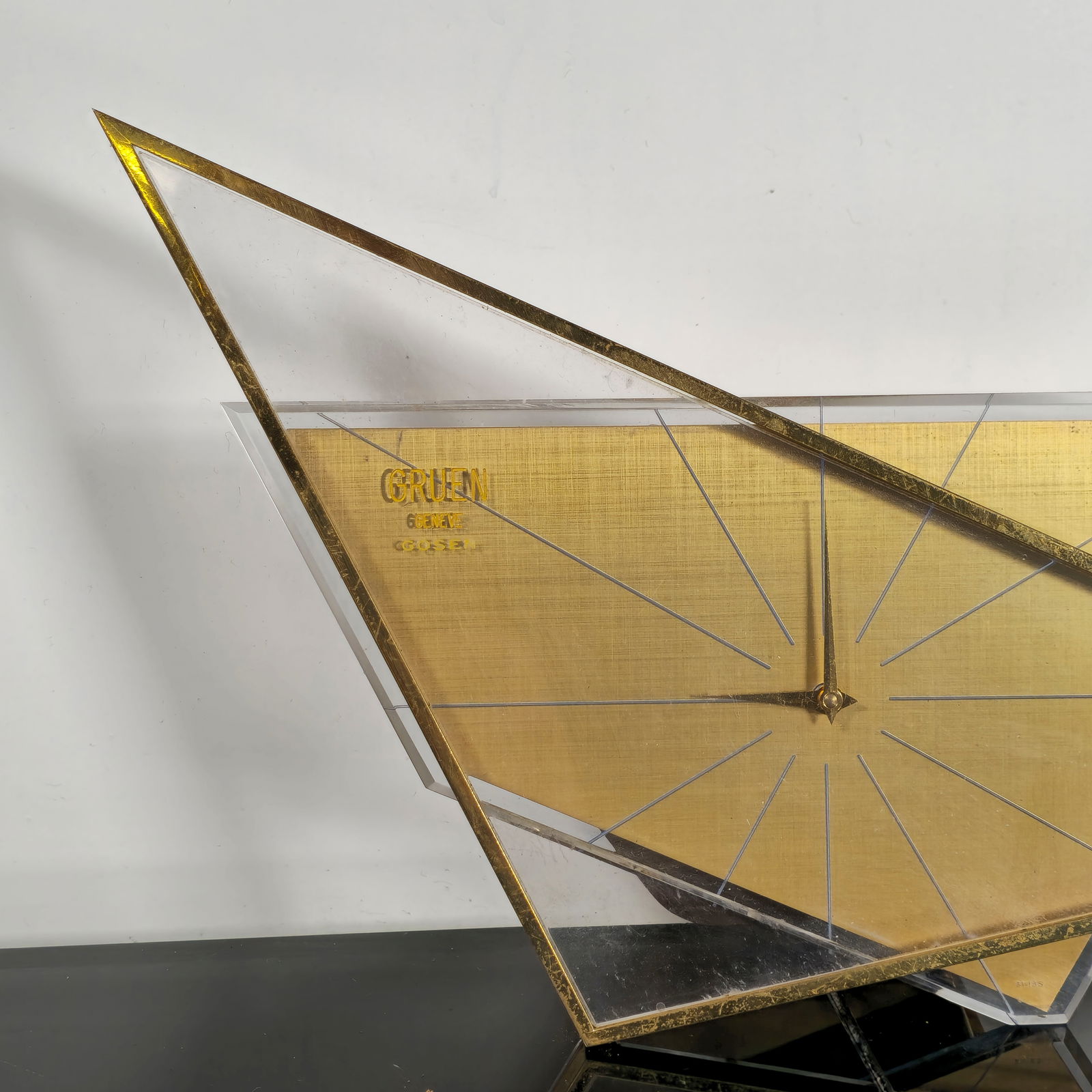 Rare Atomic Gruen Desk Clock - 3