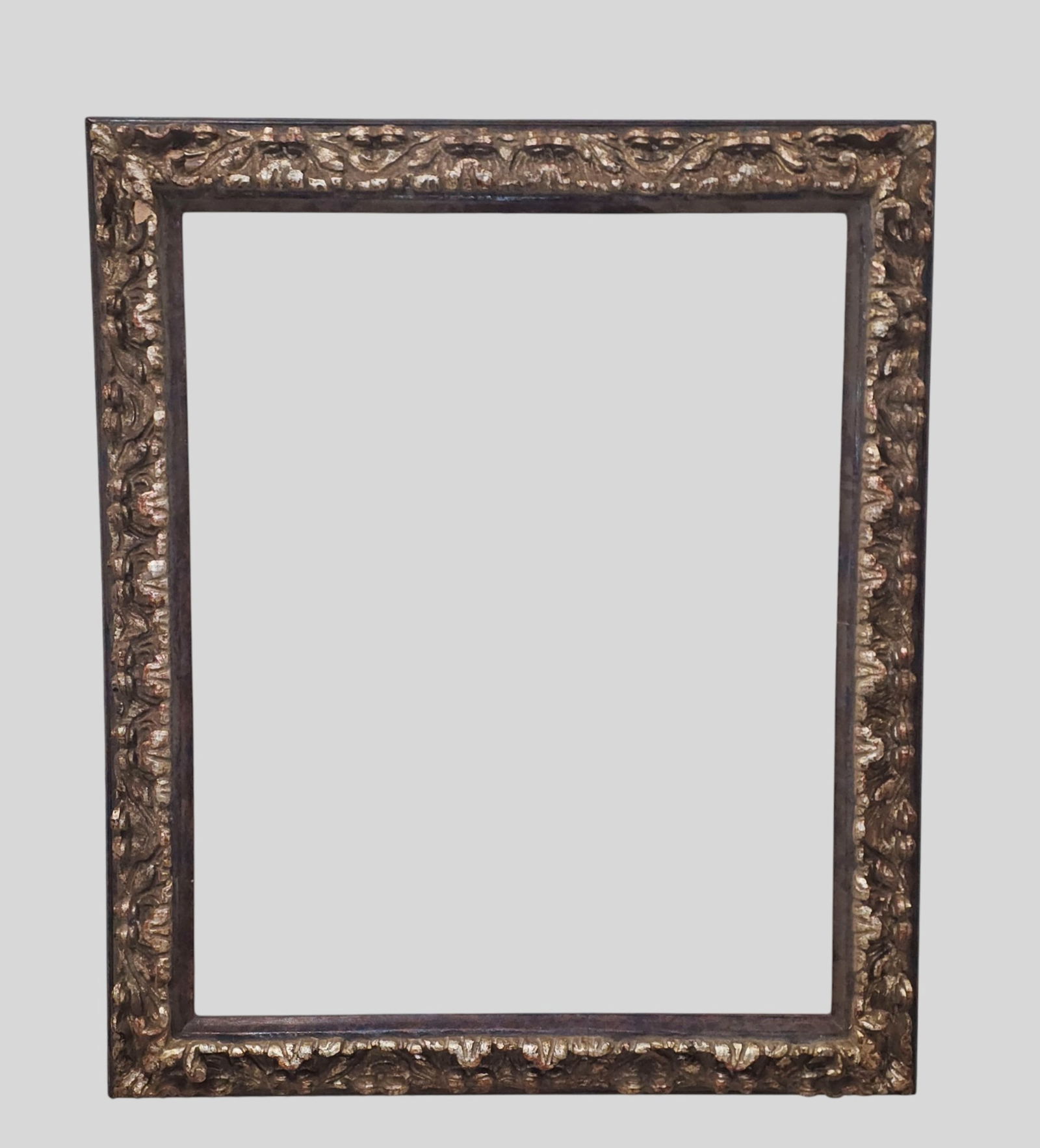 Early 19th Century Carved Giltwood Frame: Early 19th Century Carved Giltwood Frame. Circa 1820. Frame 39 1/4 x 32.