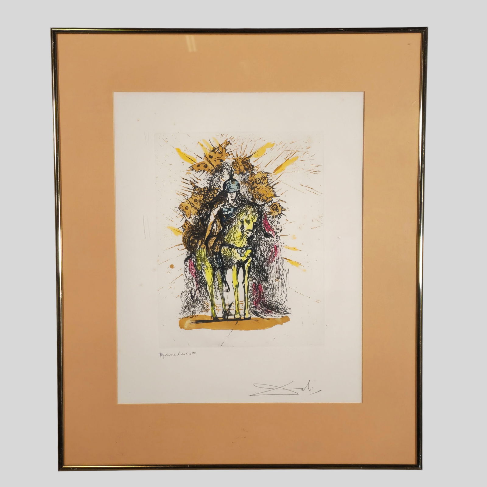Salvador Dalí Etching and Aquatint (1 of 10)