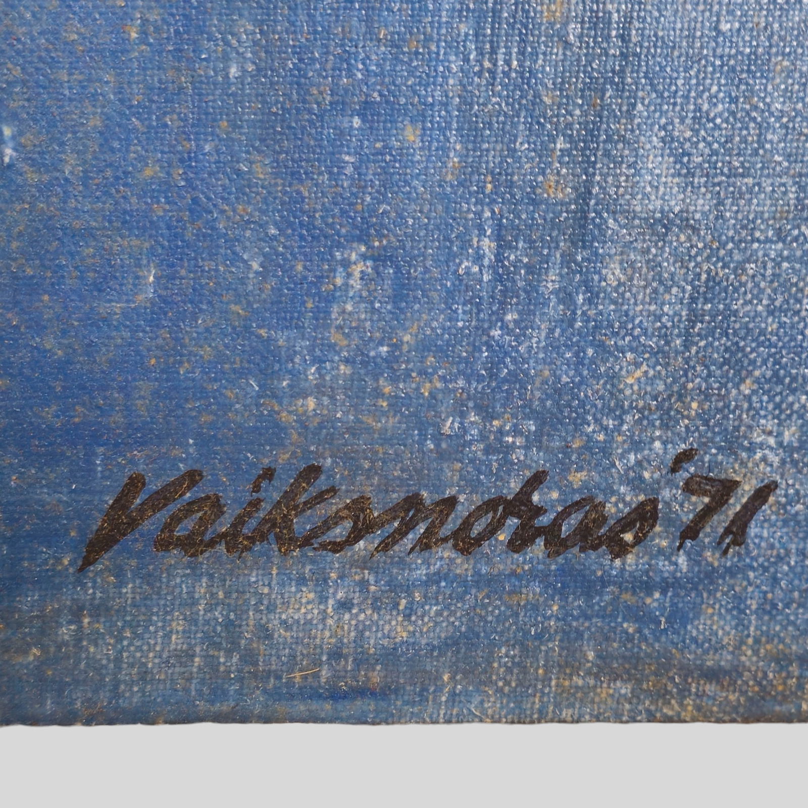 Anthony Vaiksmoras Oil, Composition - 7