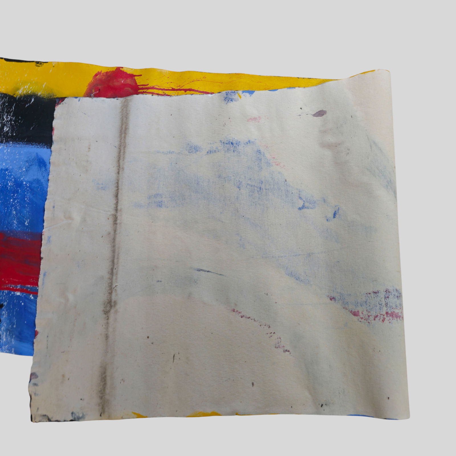 Oil On Canvas, Abstract Composition - 8