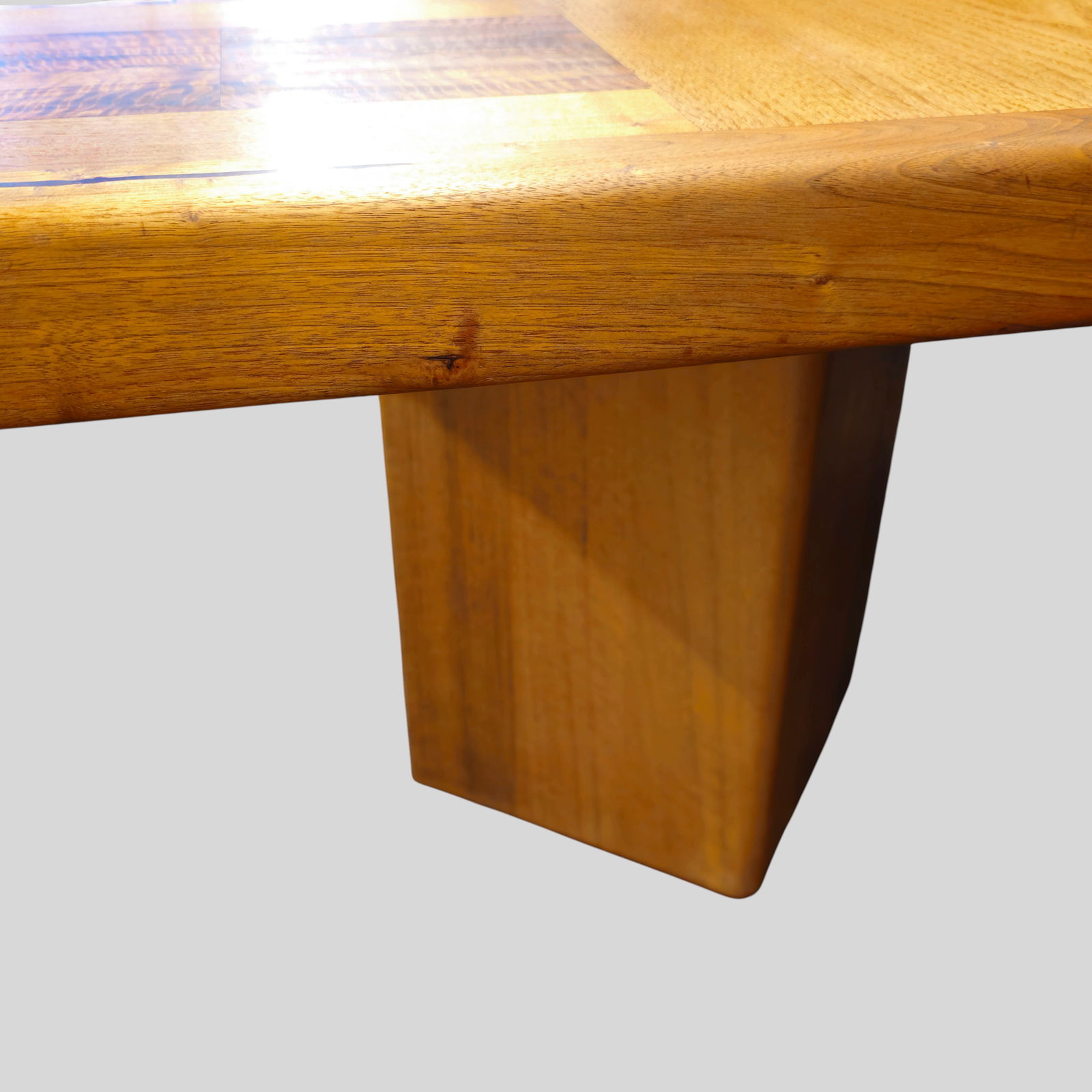 American Studio Craft Inlaid Dining Table - 10