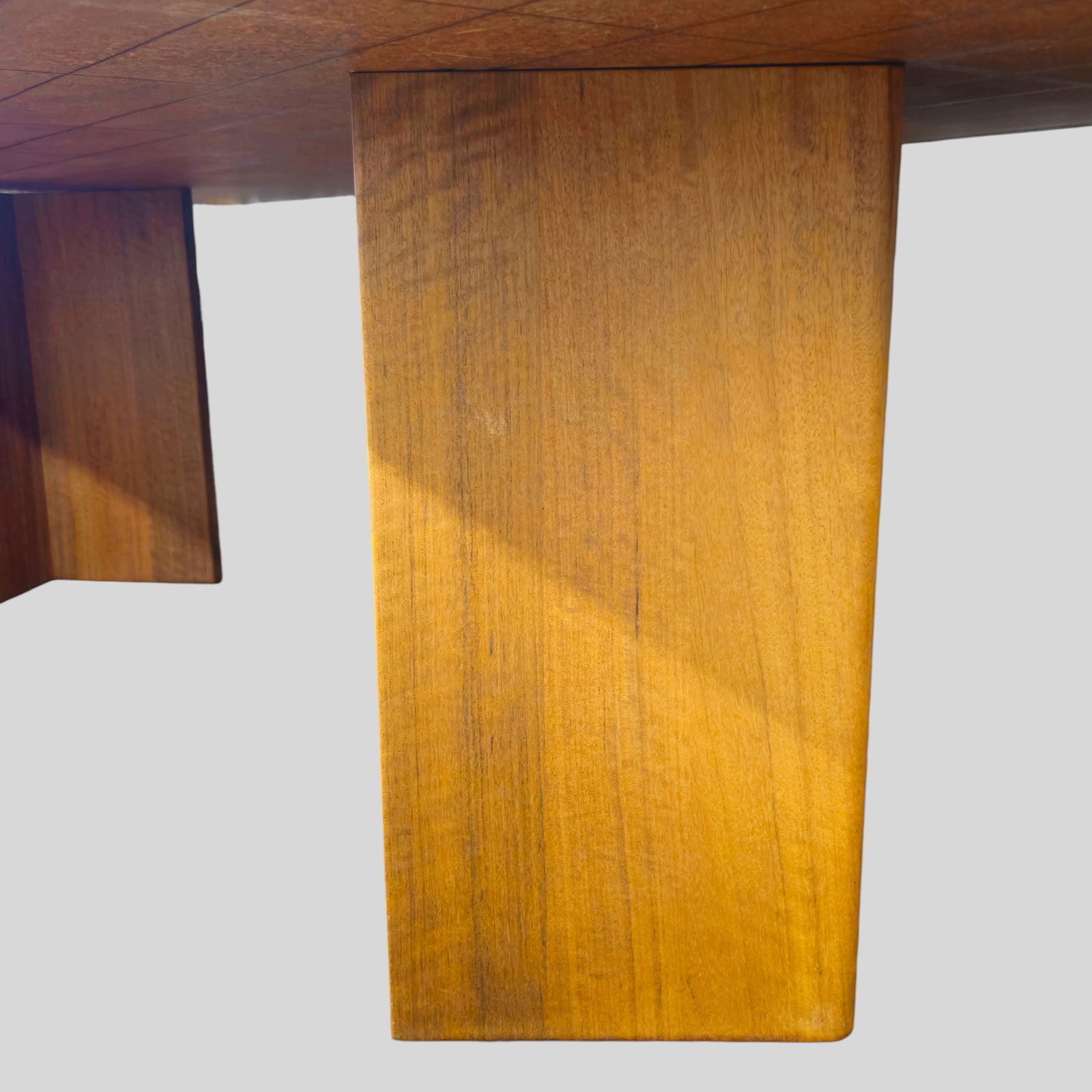 American Studio Craft Inlaid Dining Table - 11