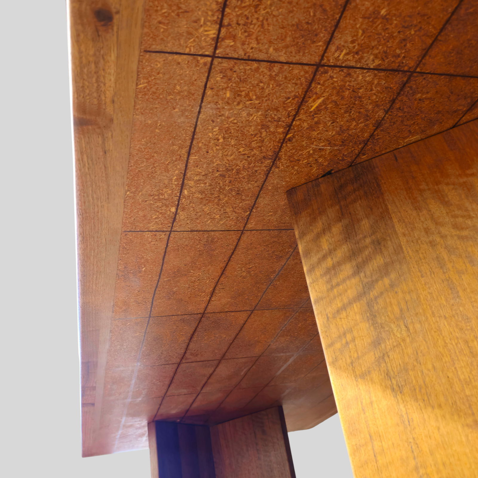 American Studio Craft Inlaid Dining Table - 12