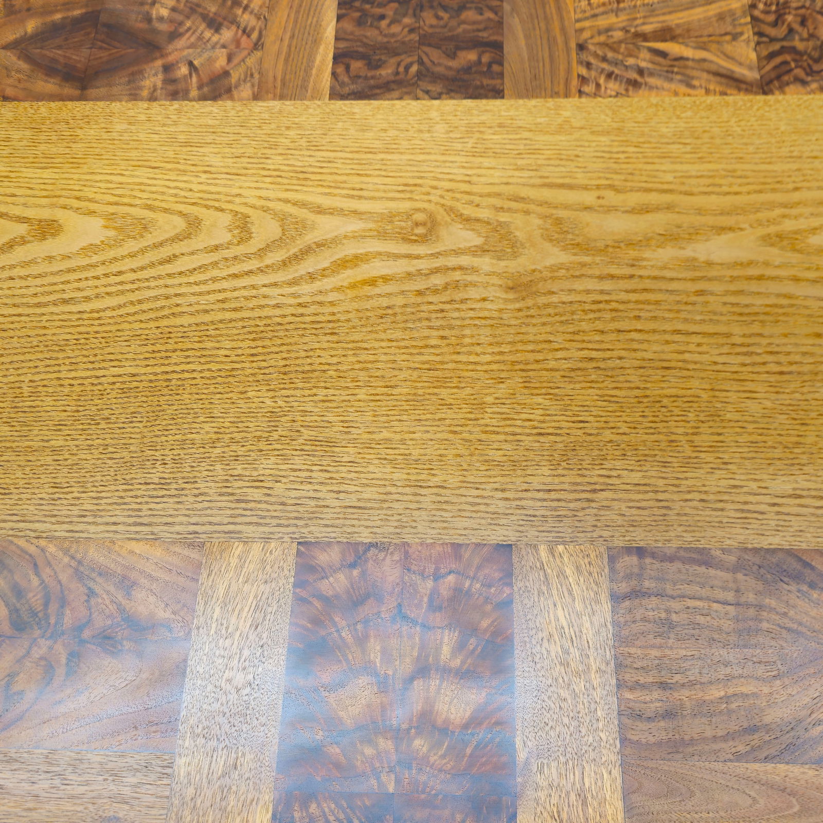 American Studio Craft Inlaid Dining Table - 9