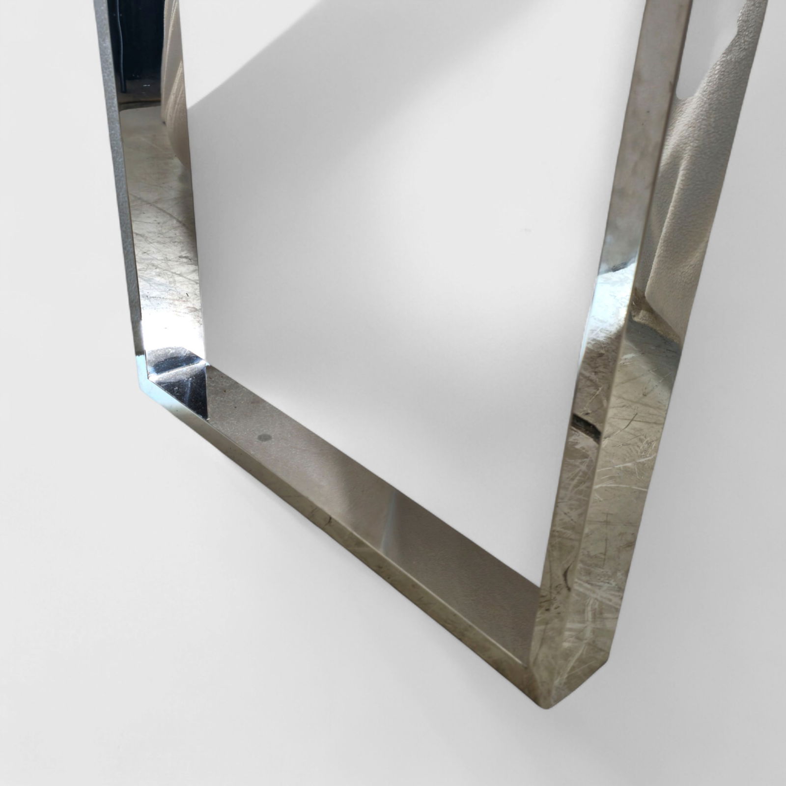 MCM Chrome Console Table - 4