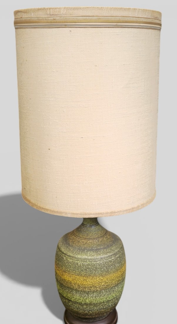 MCM Ceramic Table Lamp (1 of 9)