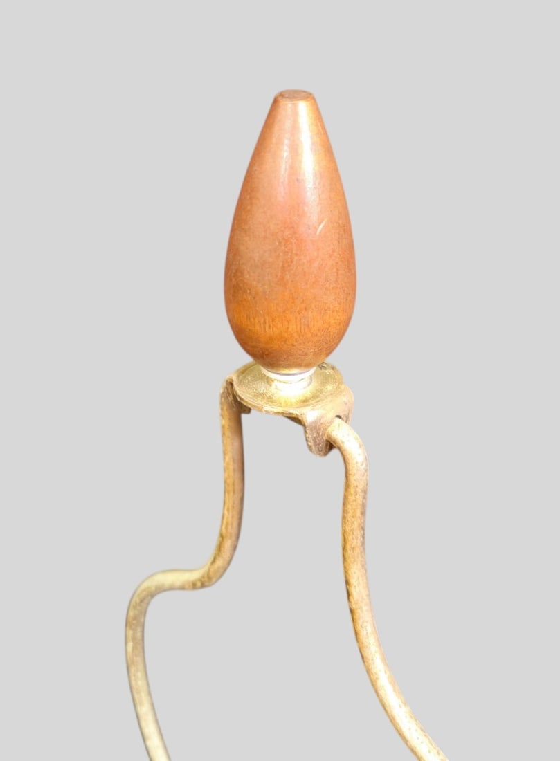 MCM Ceramic Table Lamp - 7