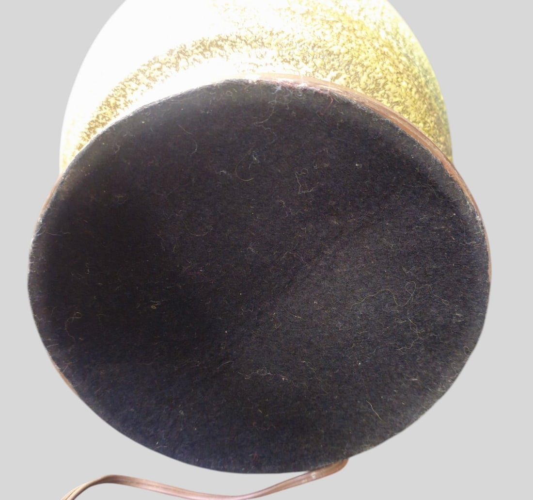 MCM Ceramic Table Lamp - 9