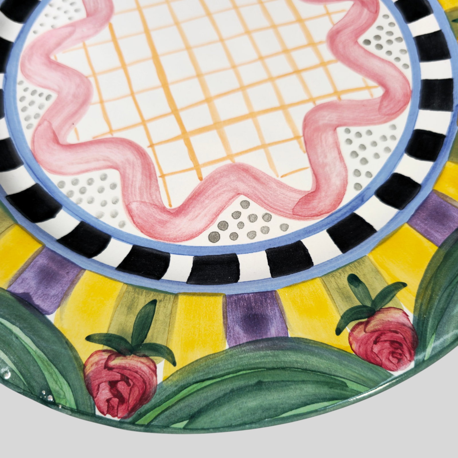 Mackenzie-Childs Odd Fellows Tray "Taylor" Pattern, 2007 - 2