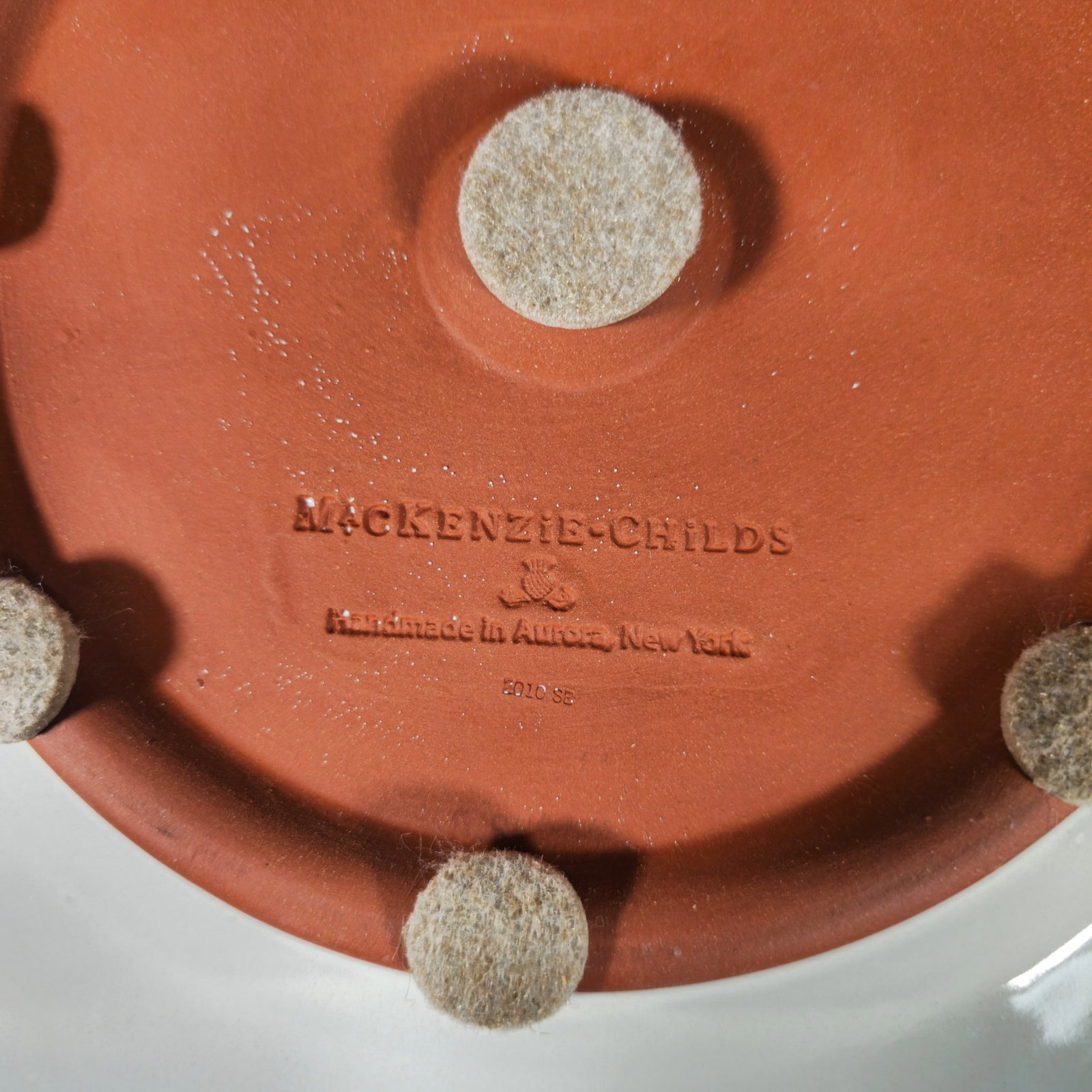Mackenzie-Childs Odd Fellows Tray "Taylor" Pattern, 2007 - 5