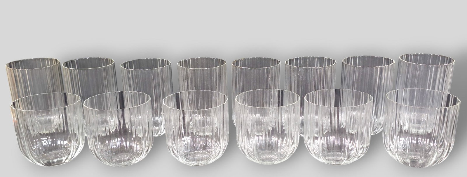 Lella & Massimo Vignelli Giga Glassware (1 of 8)