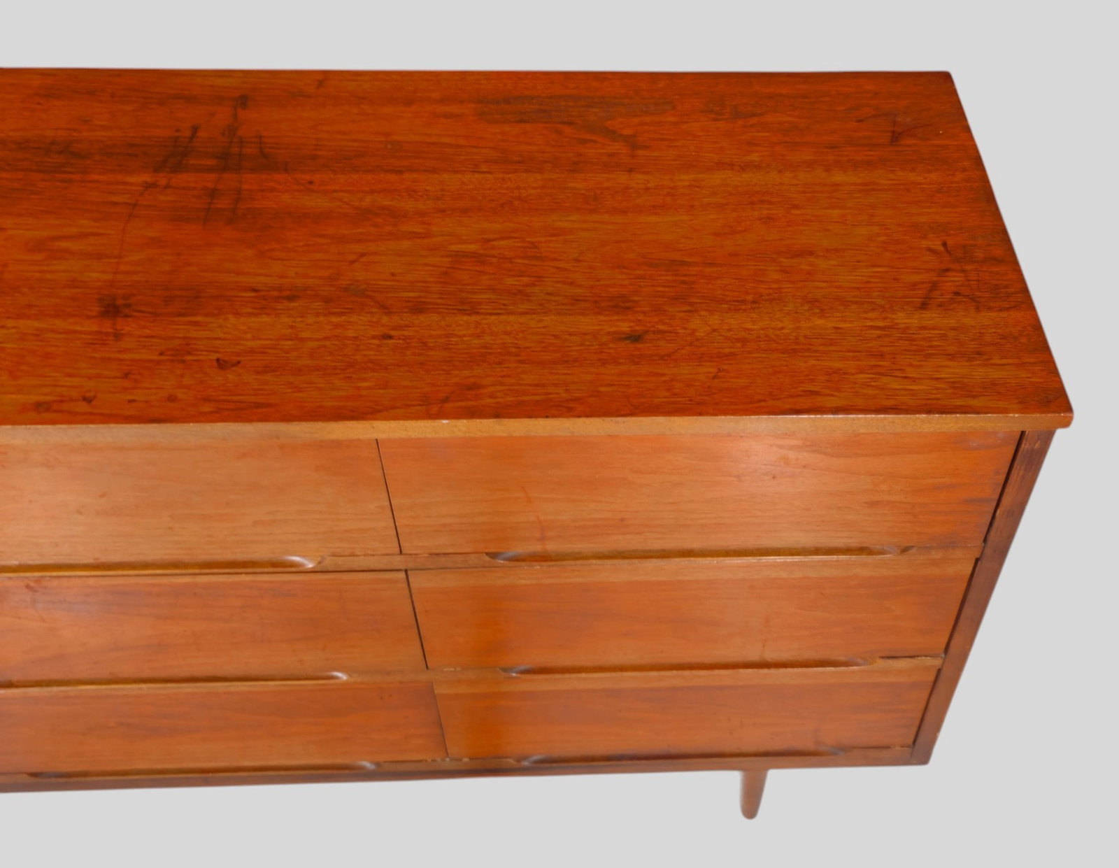 MCM Walnut Dresser - 3