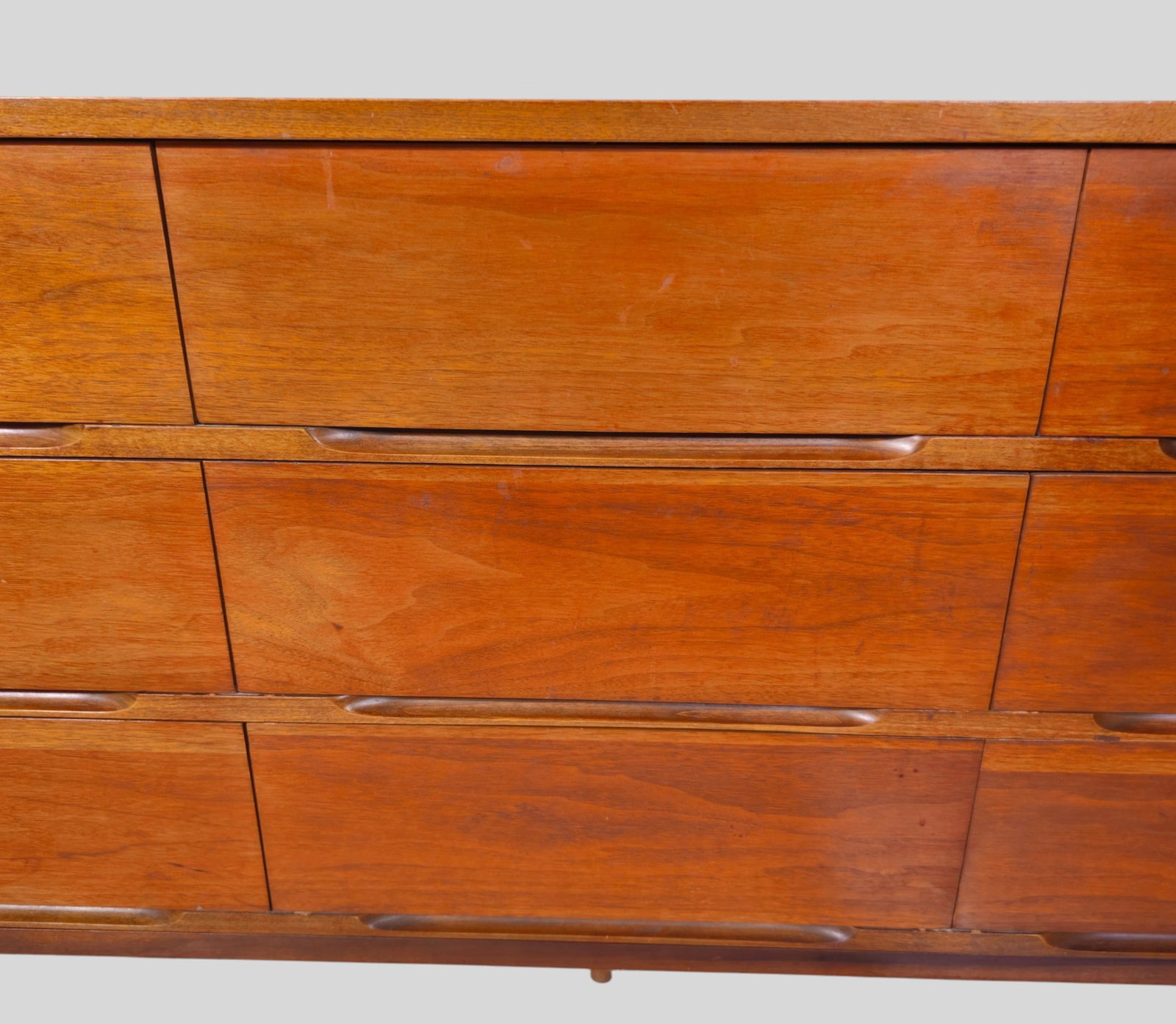 MCM Walnut Dresser - 4