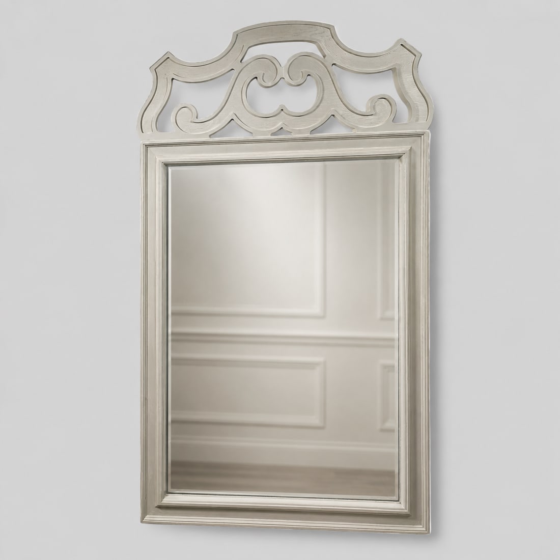 MCM Hollywood Regency Wall Mirror (1 of 8)