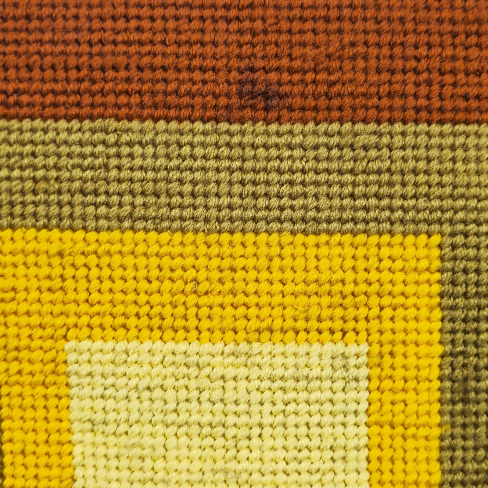 After Josef Albers Needlepoint - 3