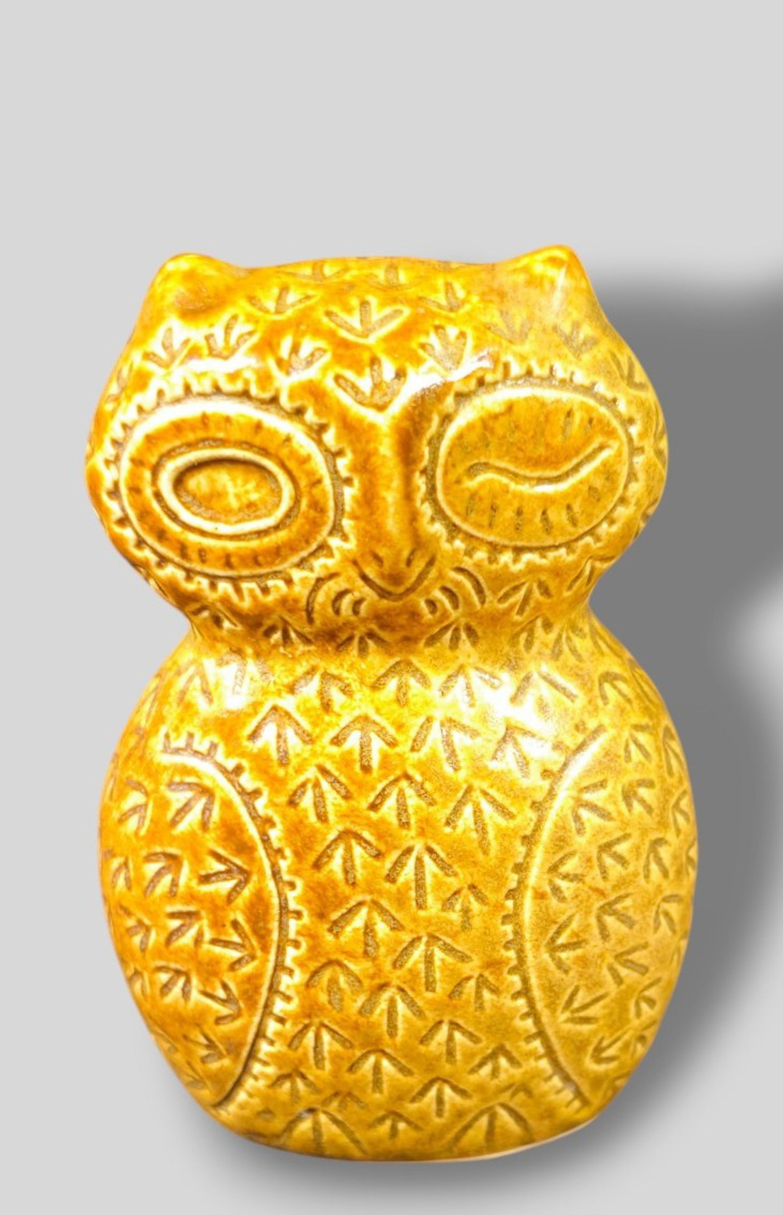 Rookwood Pottery Owl Paperweight (1 of 7)