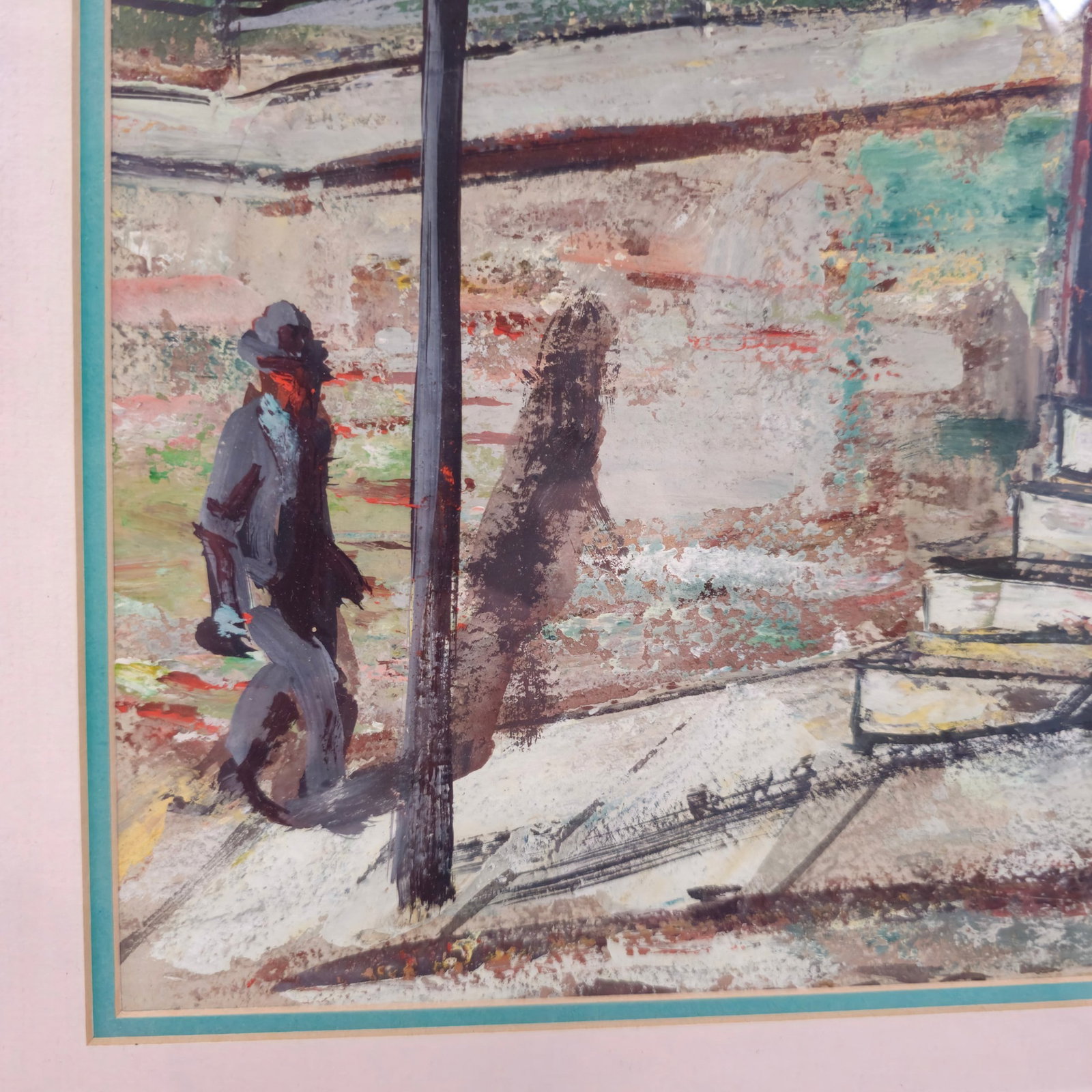 Street Scene Watercolor - 2