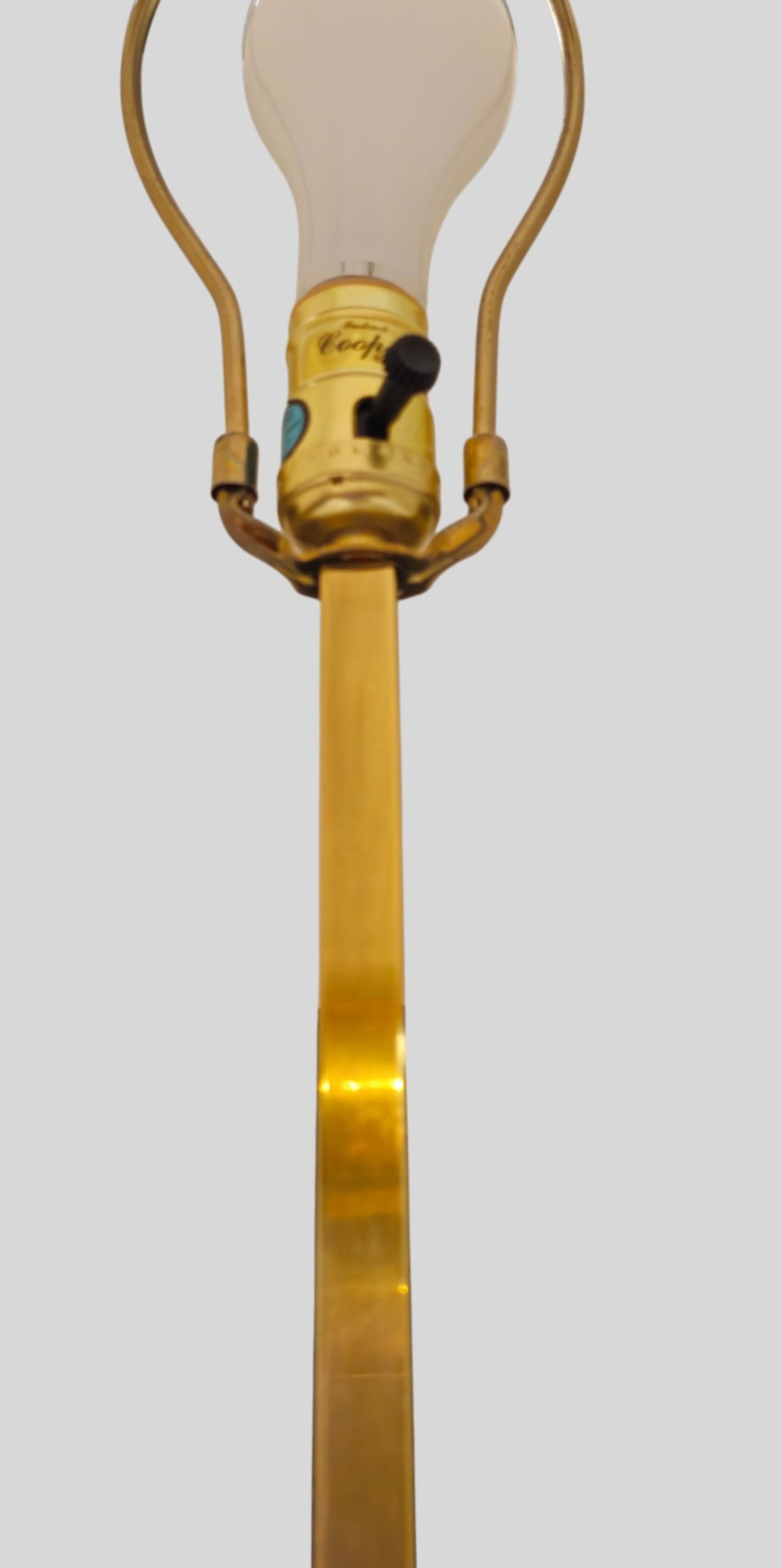 Frederick Cooper Brass Adjustable Floor Lamp - 3