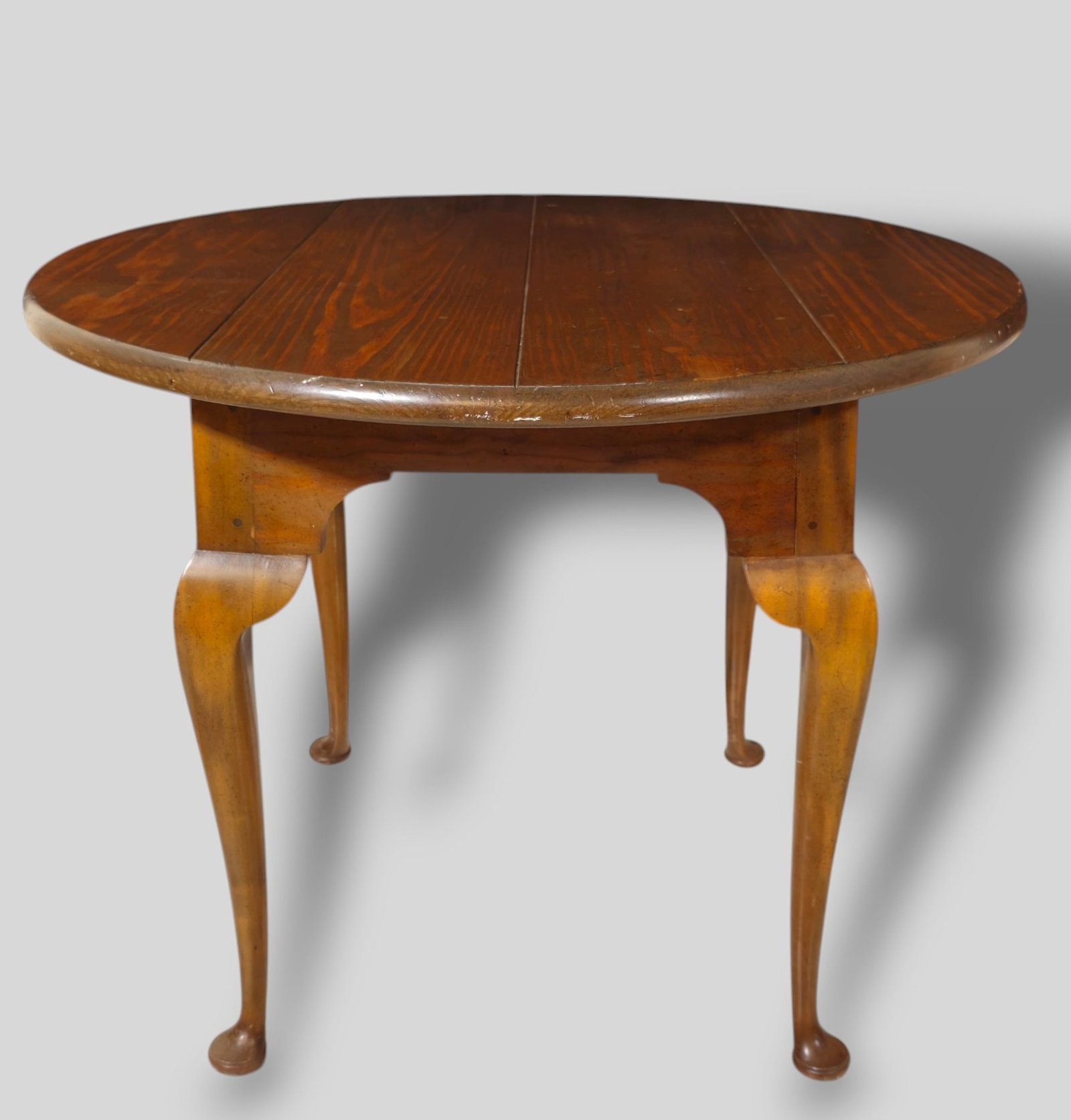 Rare Kittinger Williamsburg Adaption Queen Anne Fourier Table WA1045 (1 of 10)