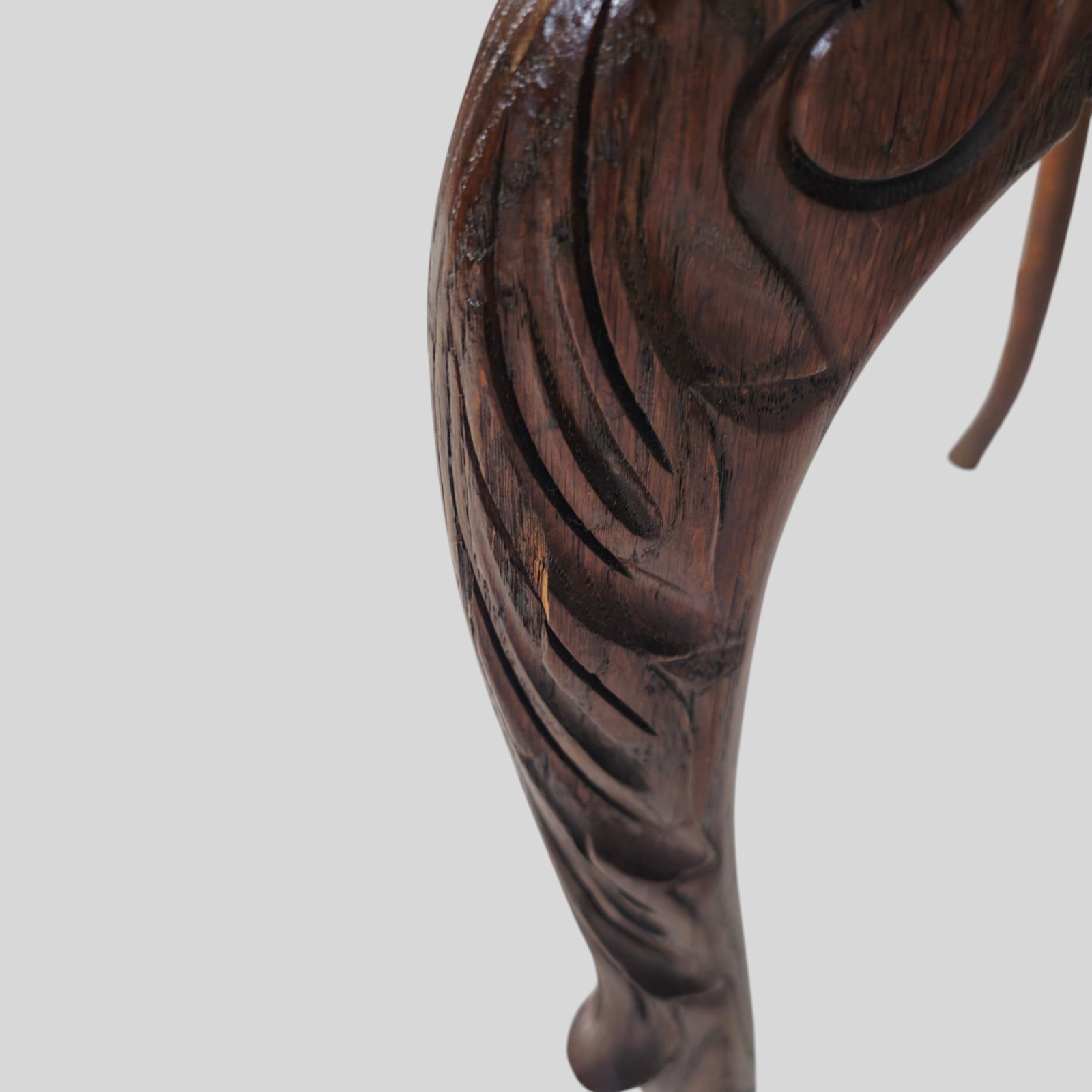 Carved Oak Hall Table - 10