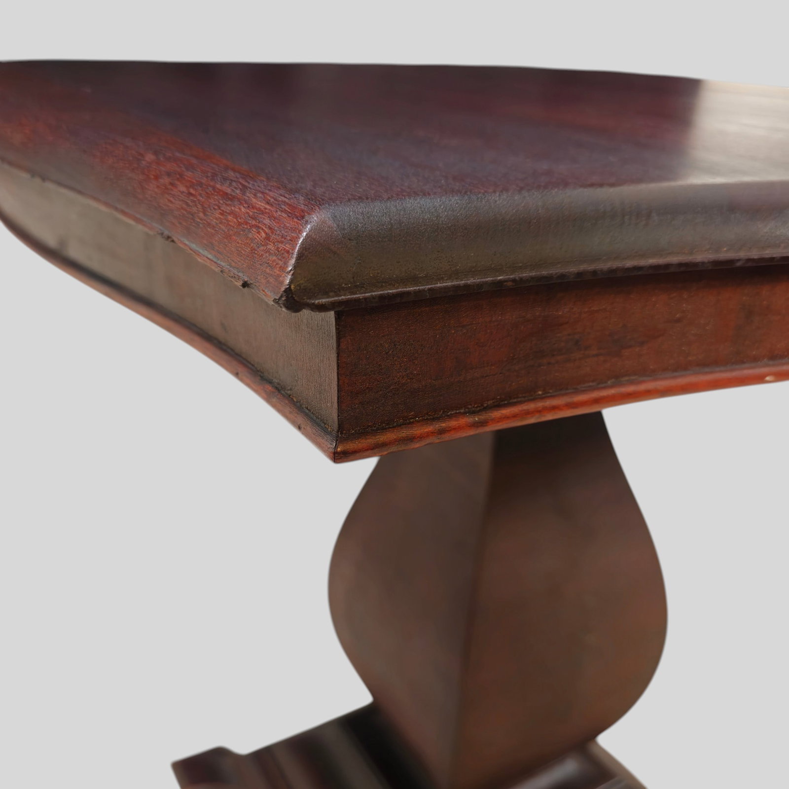 Robert Mitchell Mahogany Pedestal Table - 7