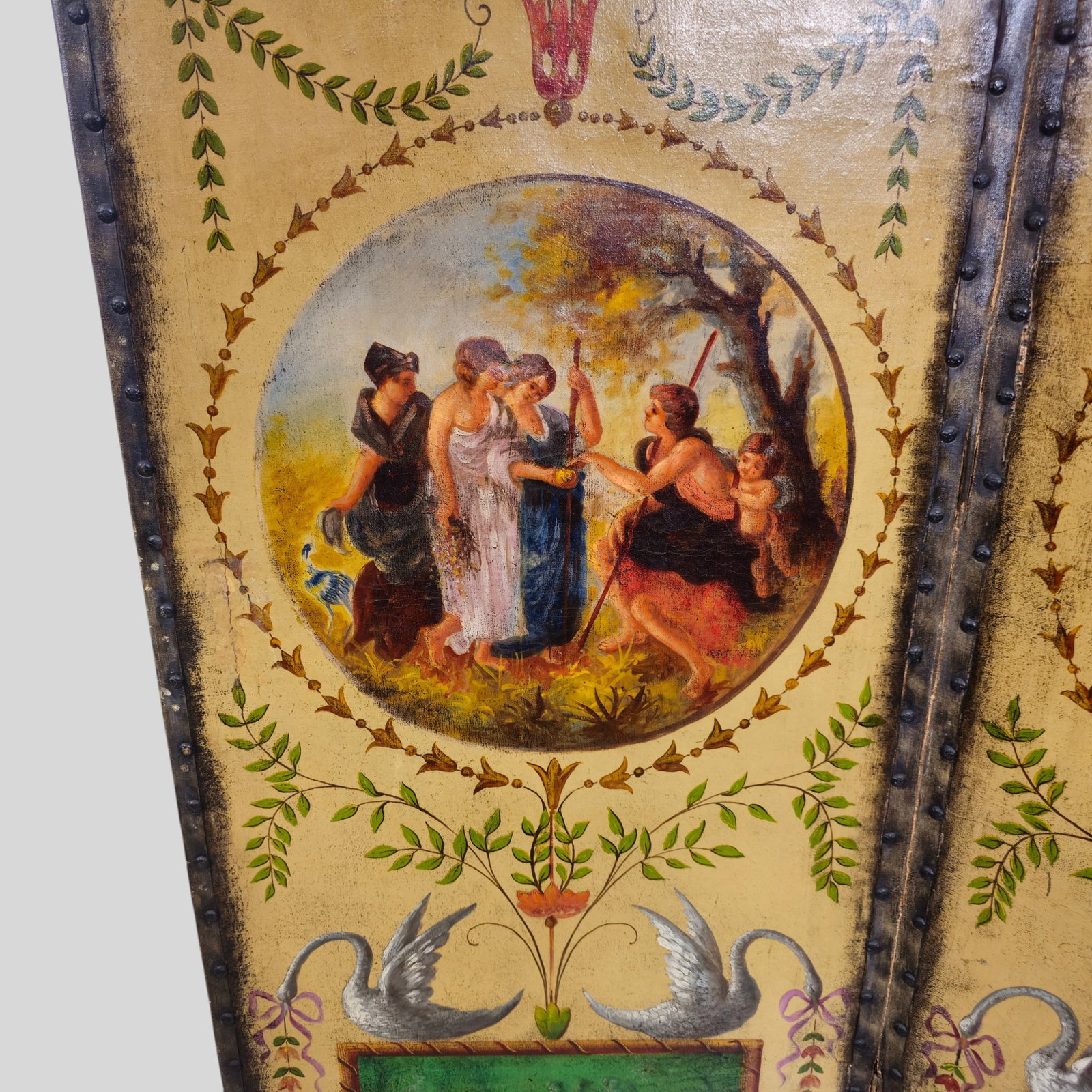 19th Century French Three Panel Screen - 3