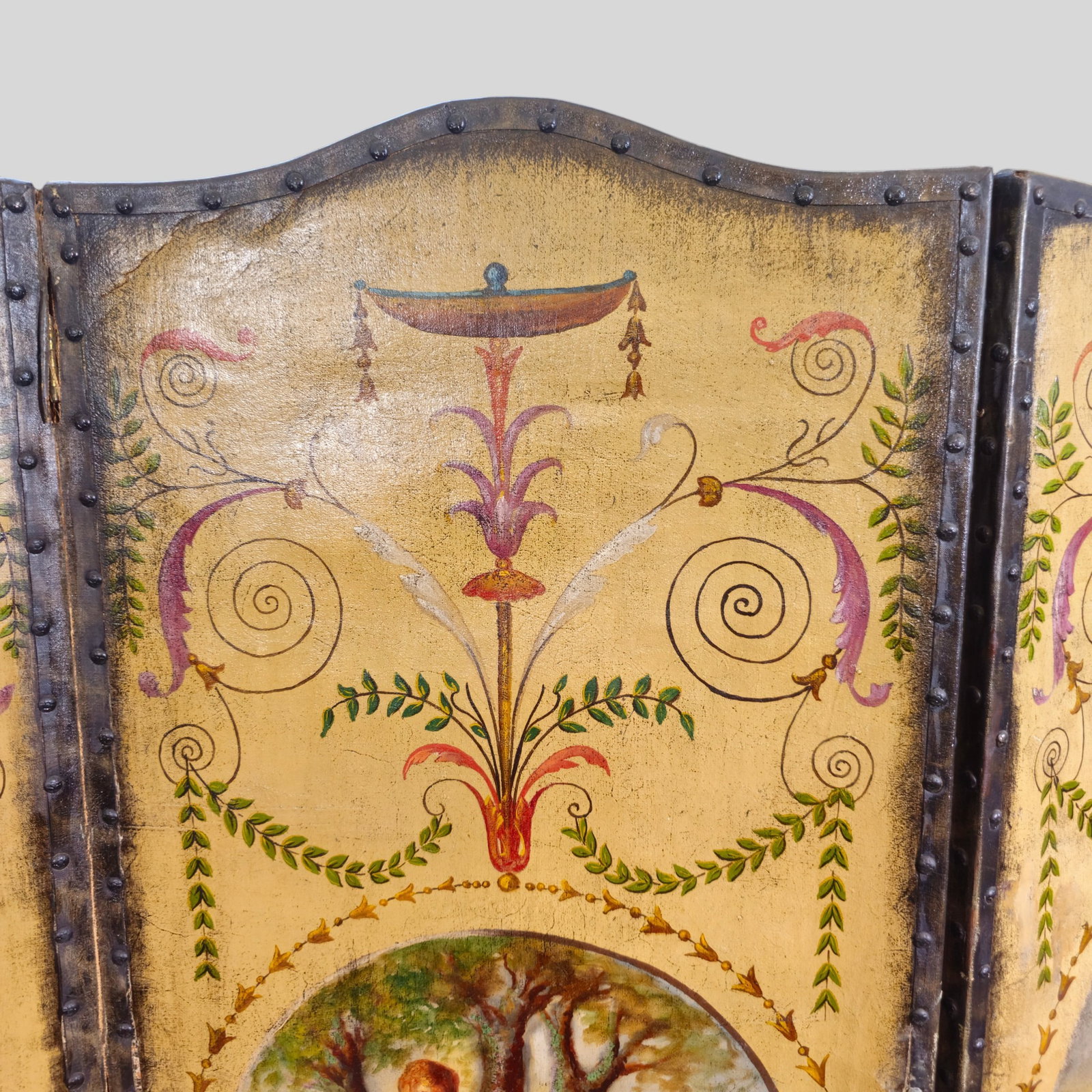 19th Century French Three Panel Screen - 6