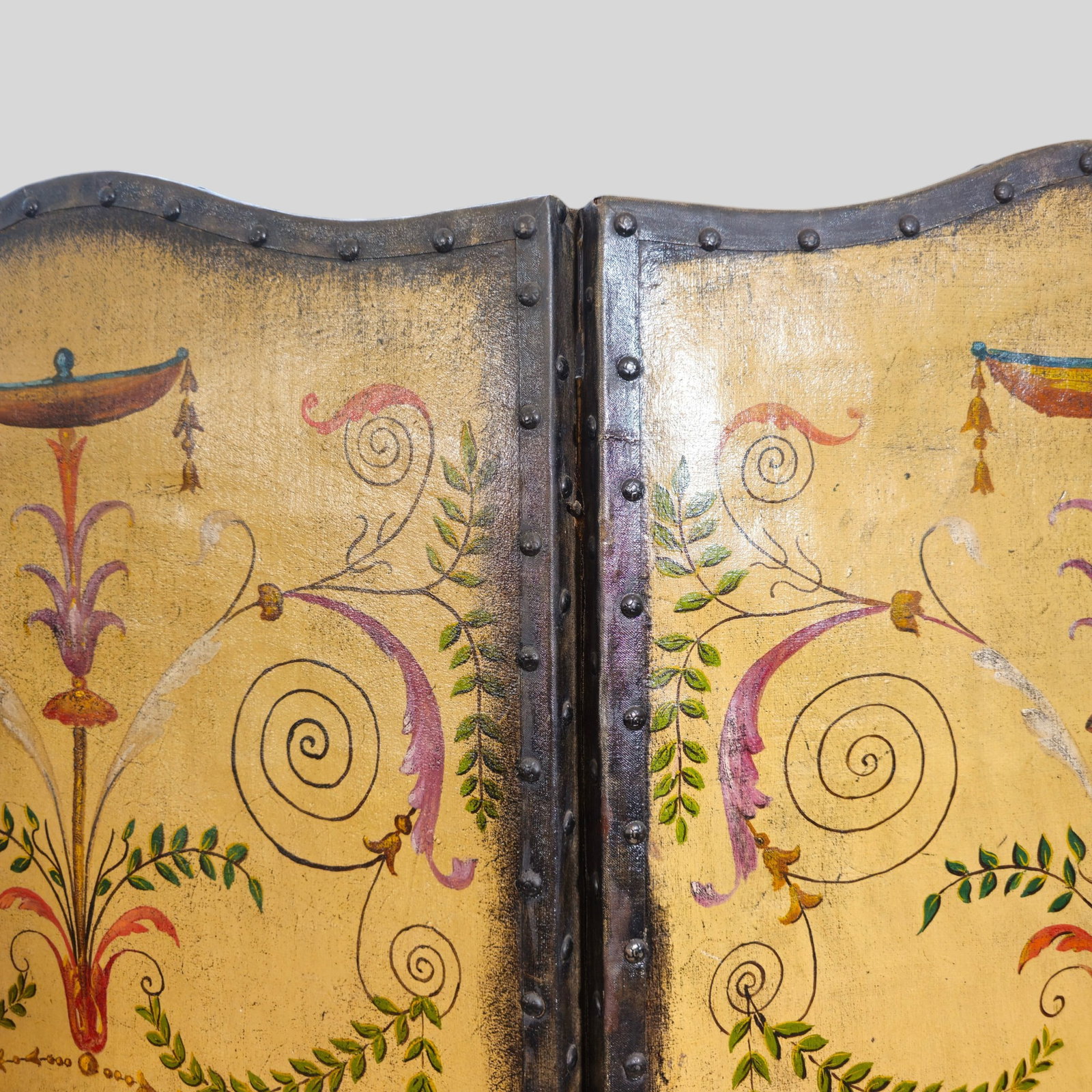 19th Century French Three Panel Screen - 7