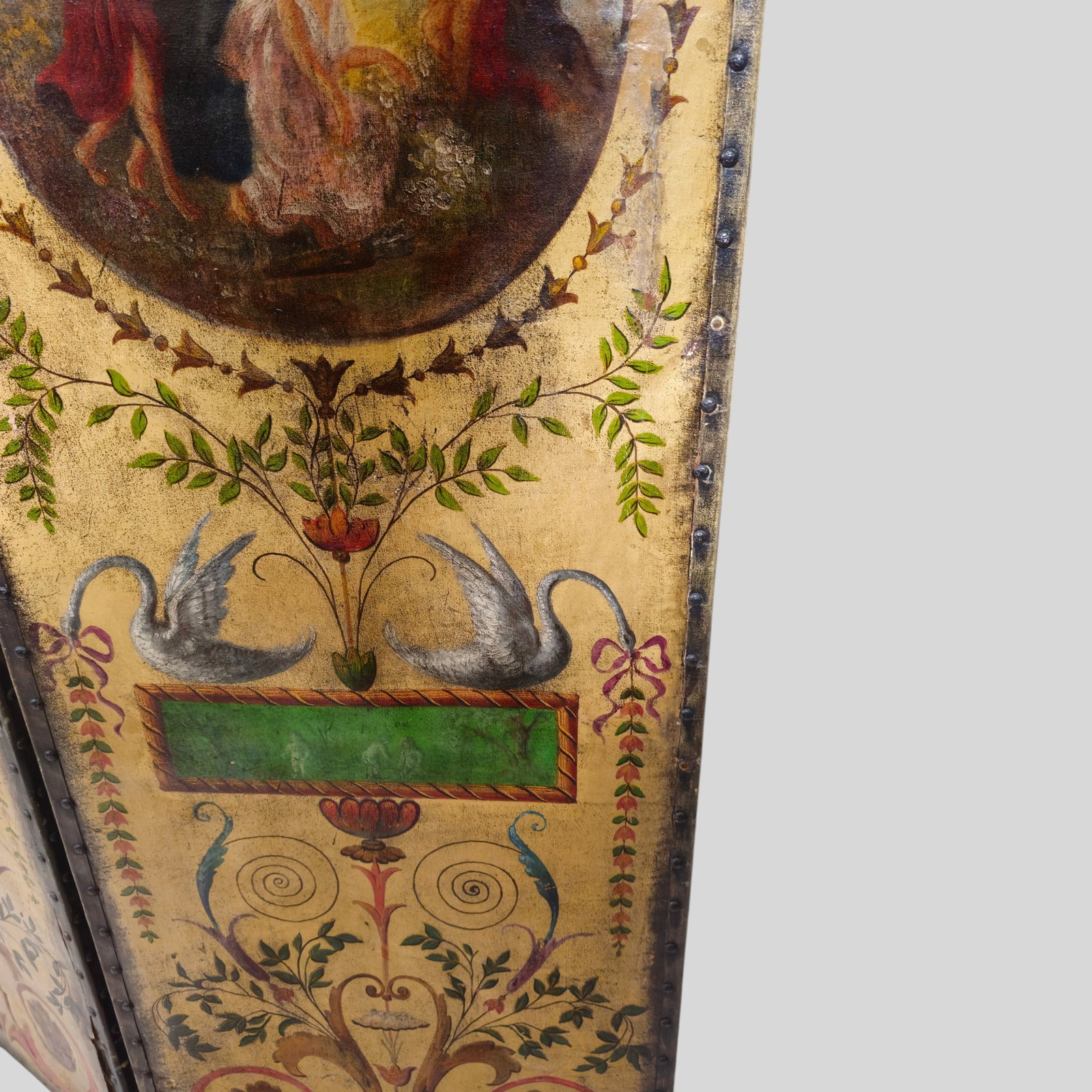 19th Century French Three Panel Screen - 9