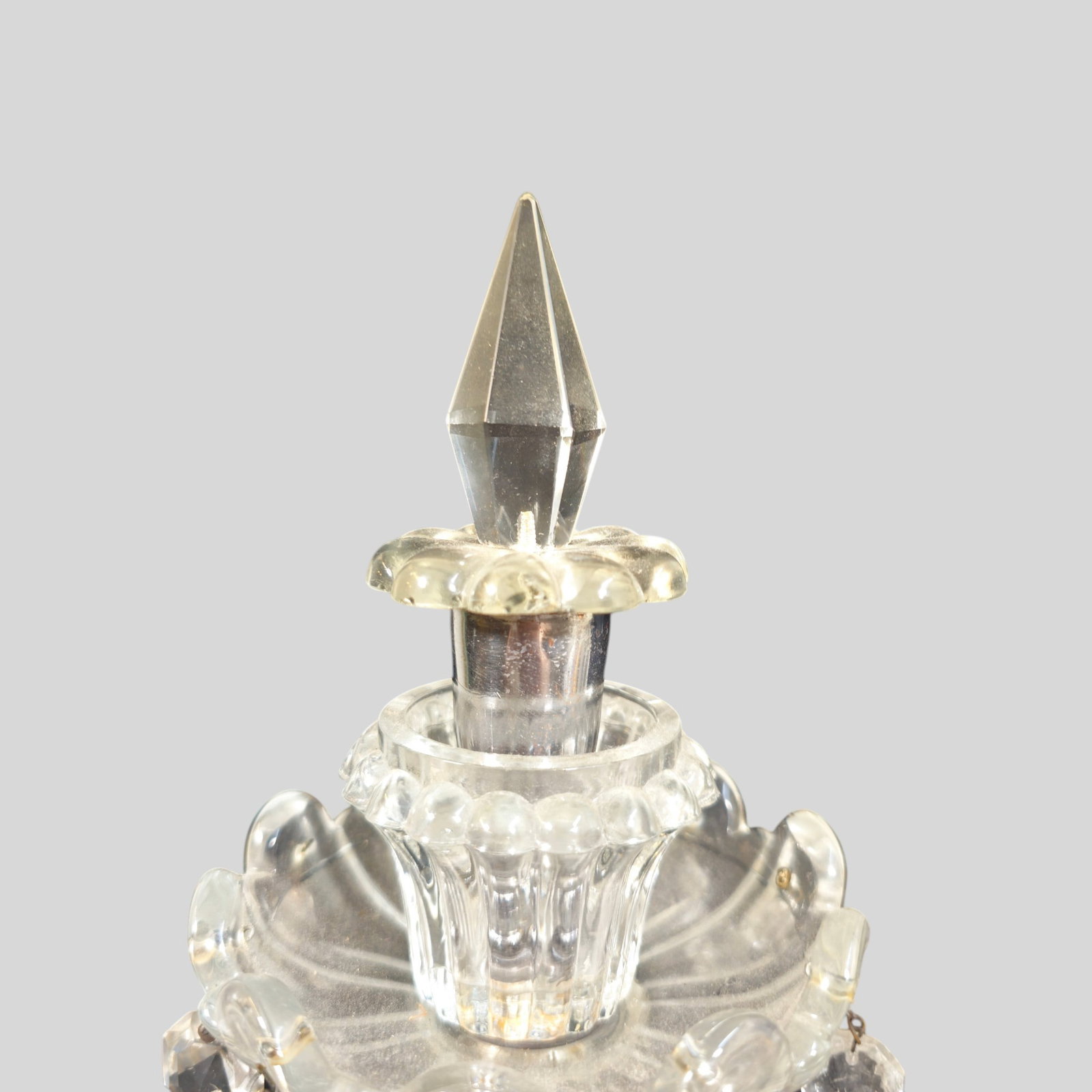 Baccarat Attribution Three Branch Candelabras - 2