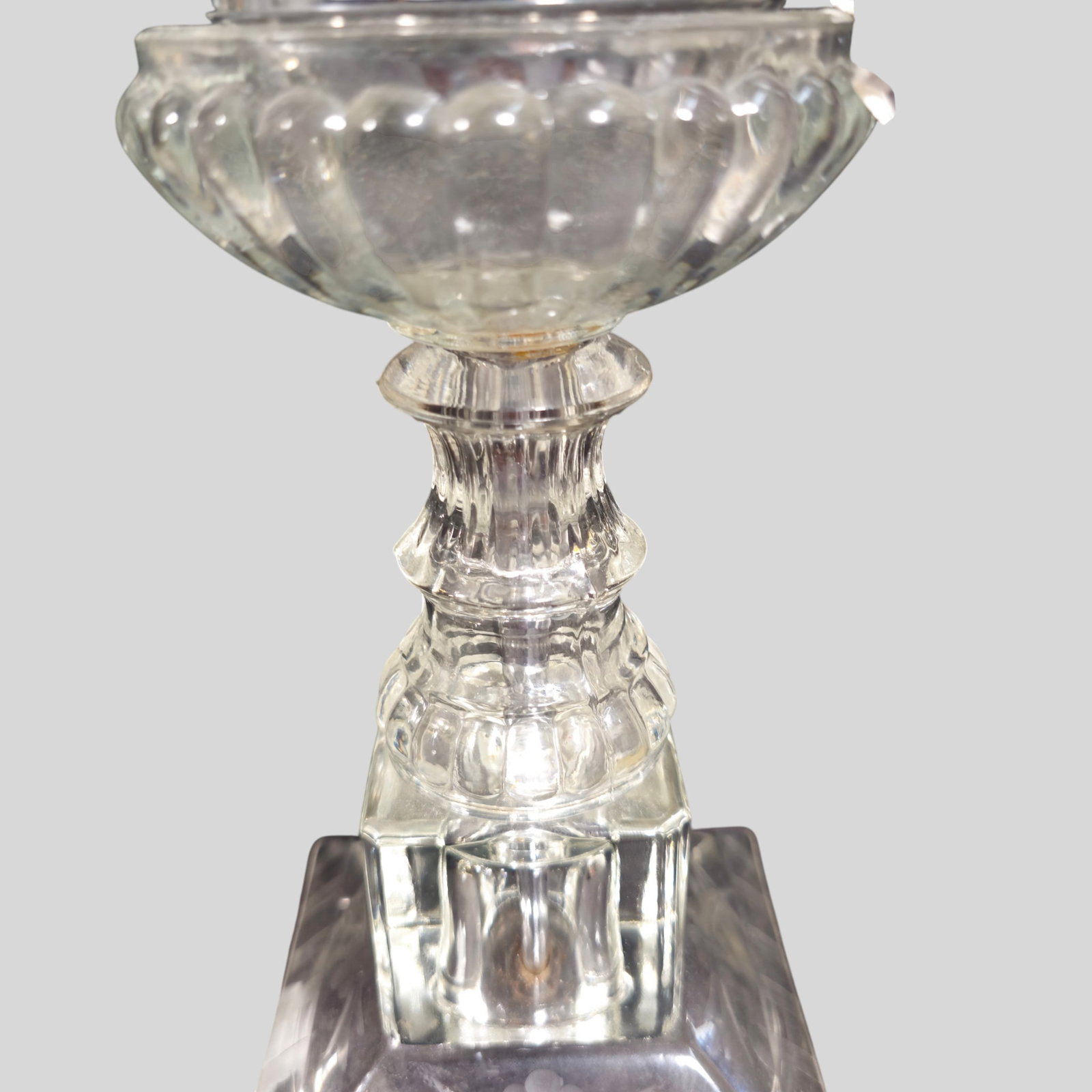 Baccarat Attribution Three Branch Candelabras - 9