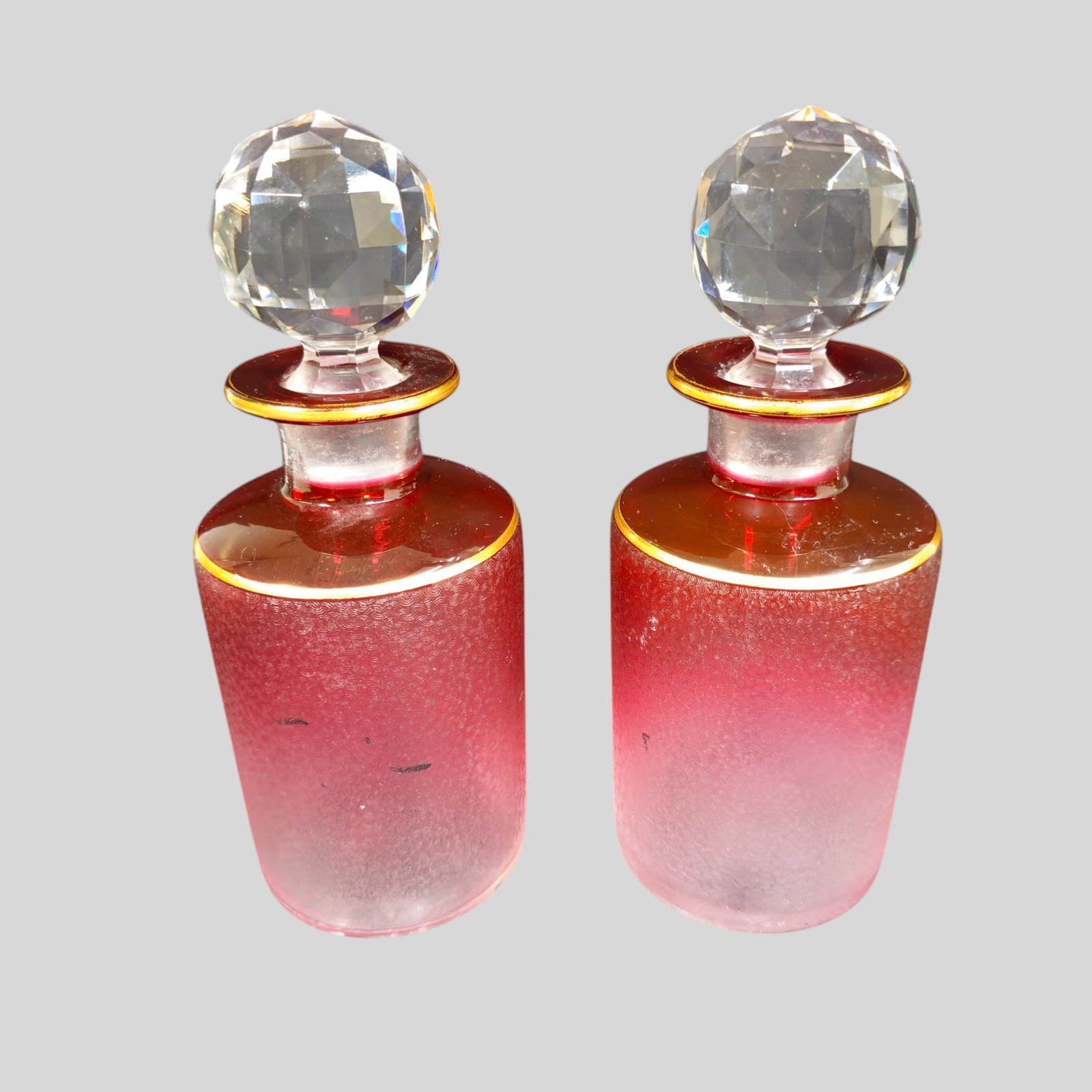 St. Louis Attribution Cranberry Vanity Set - 13
