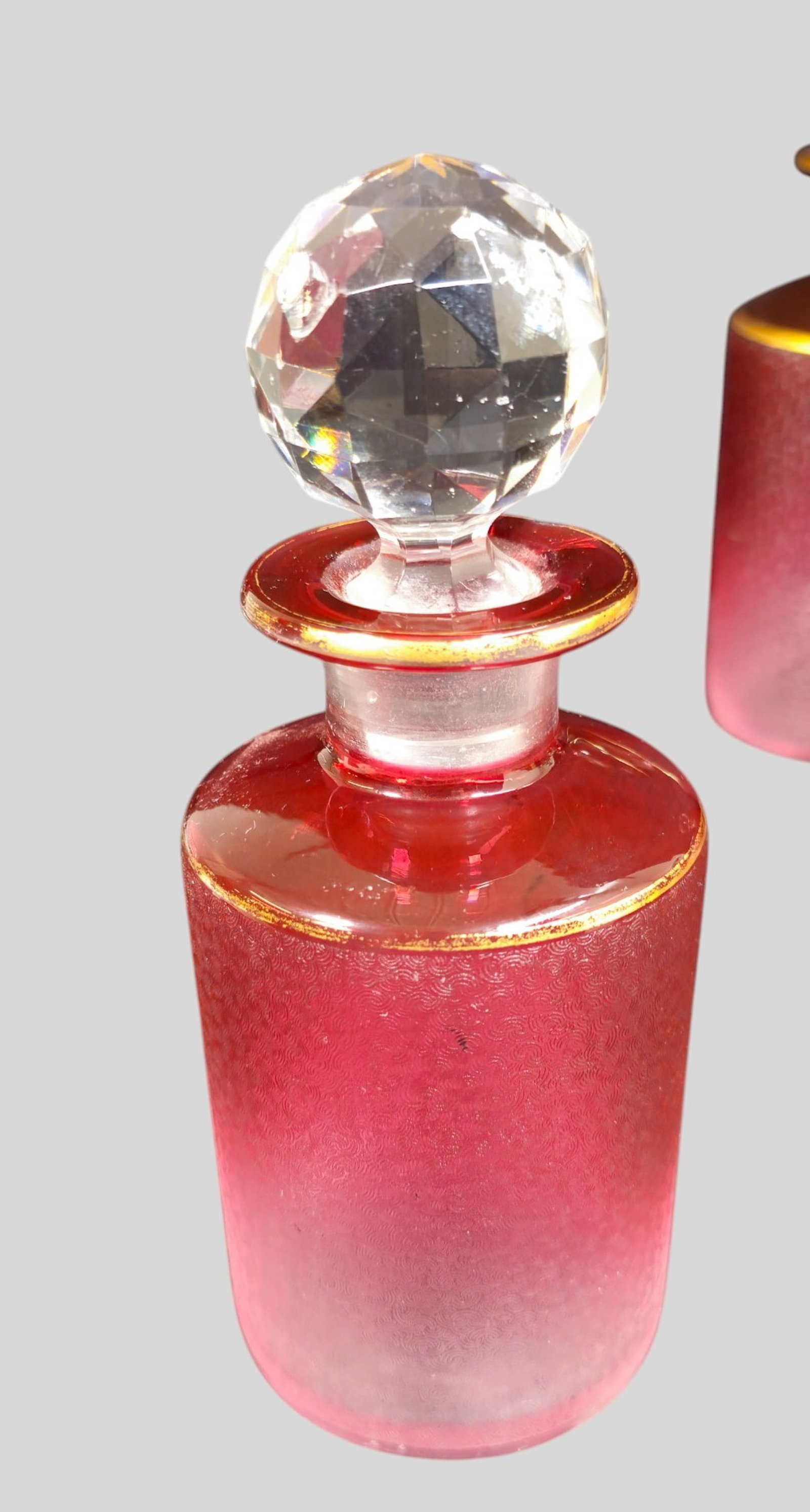 St. Louis Attribution Cranberry Vanity Set - 2