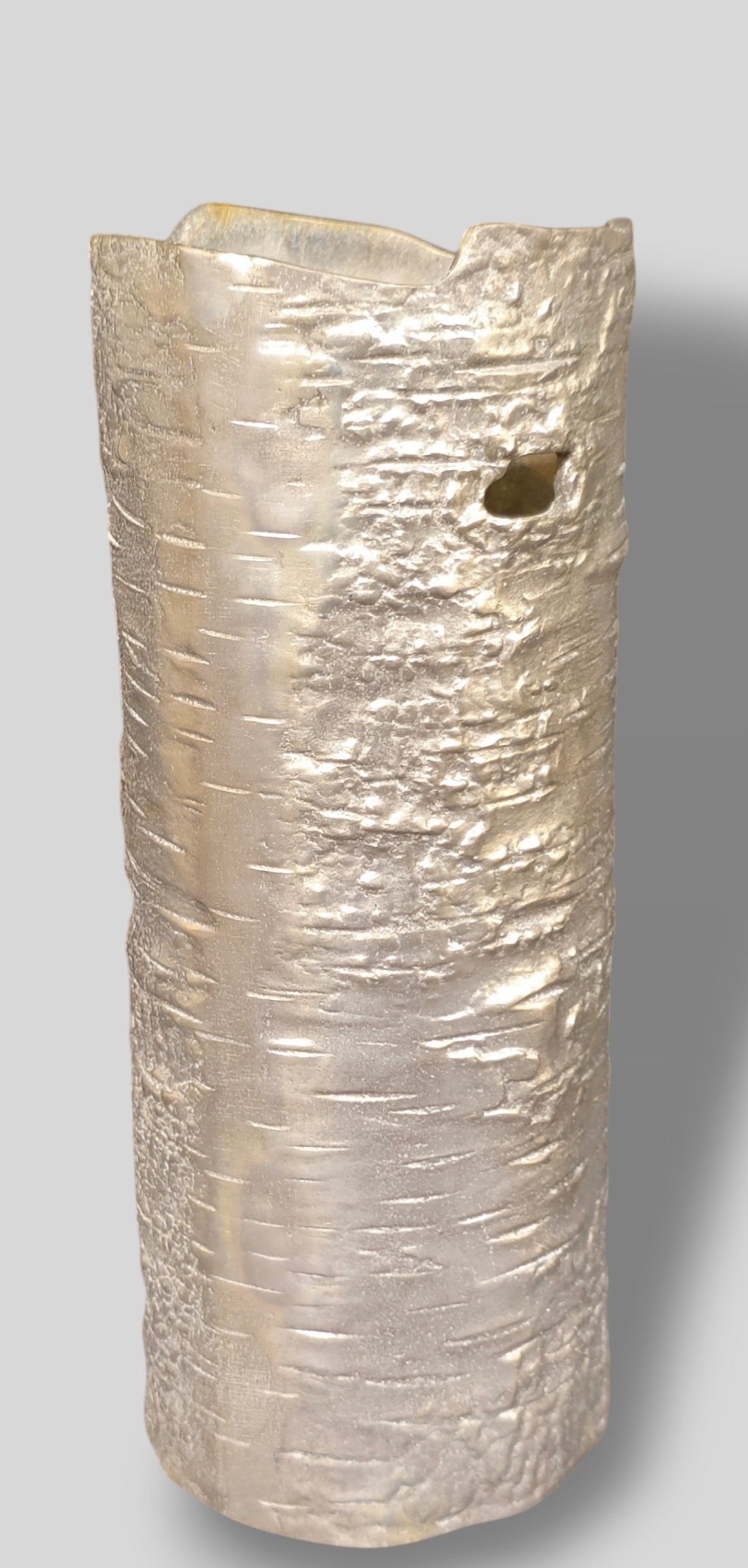 Michael Aram Bark and Branch Collection Metal Vase (1 of 7)