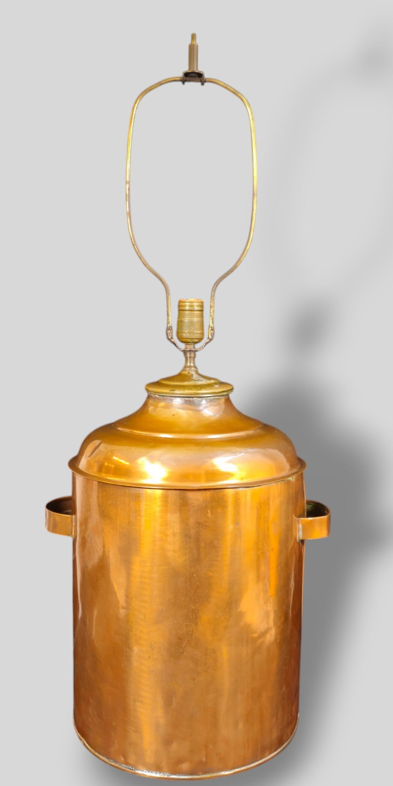 Copper Tea Caddy Table Lamp (1 of 9)