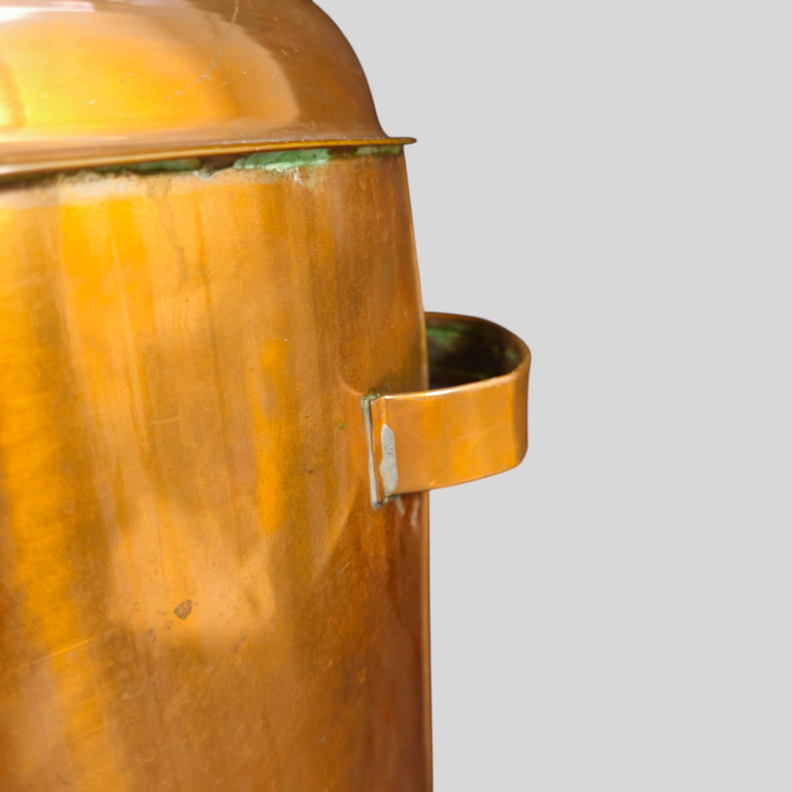 Copper Tea Caddy Table Lamp - 2