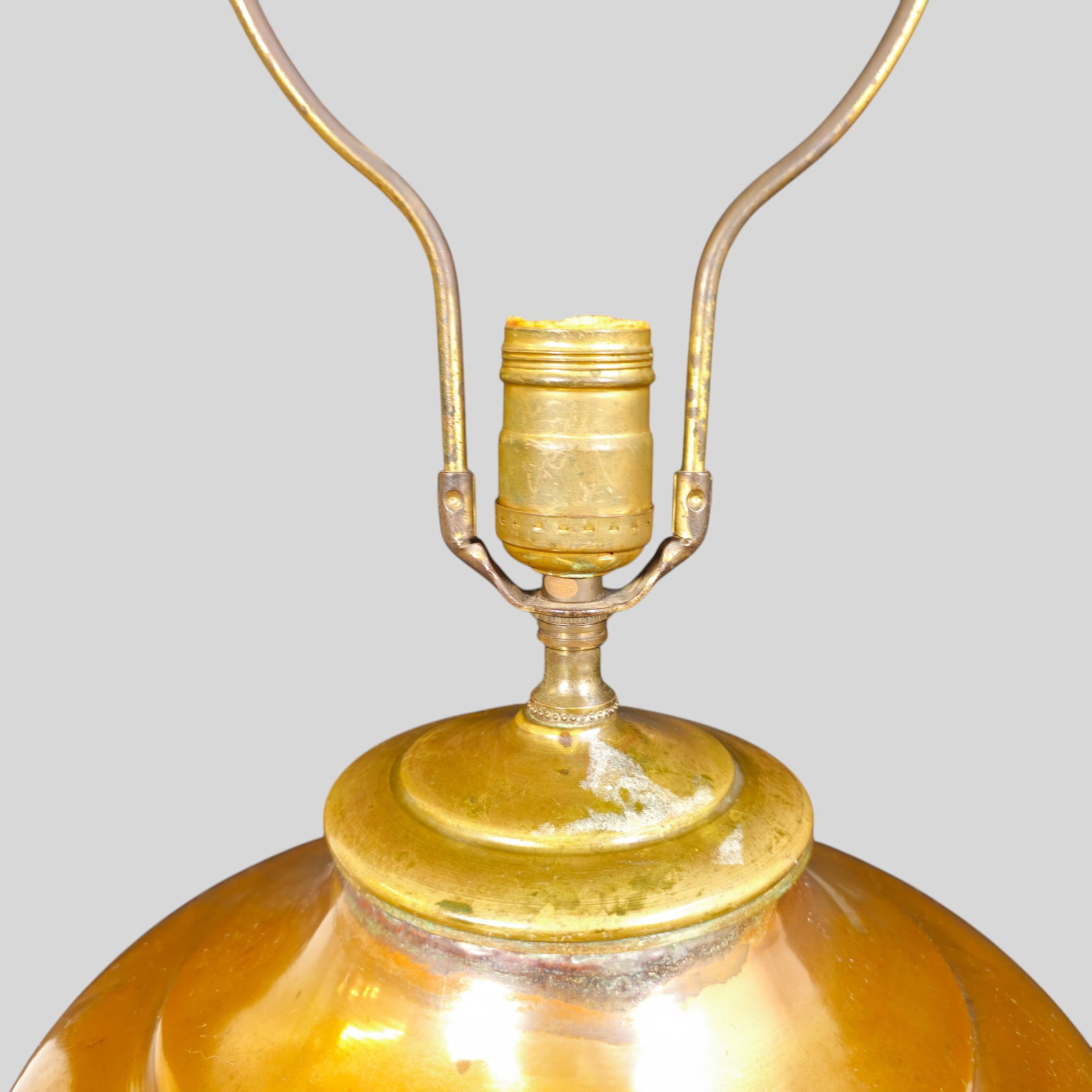 Copper Tea Caddy Table Lamp - 4
