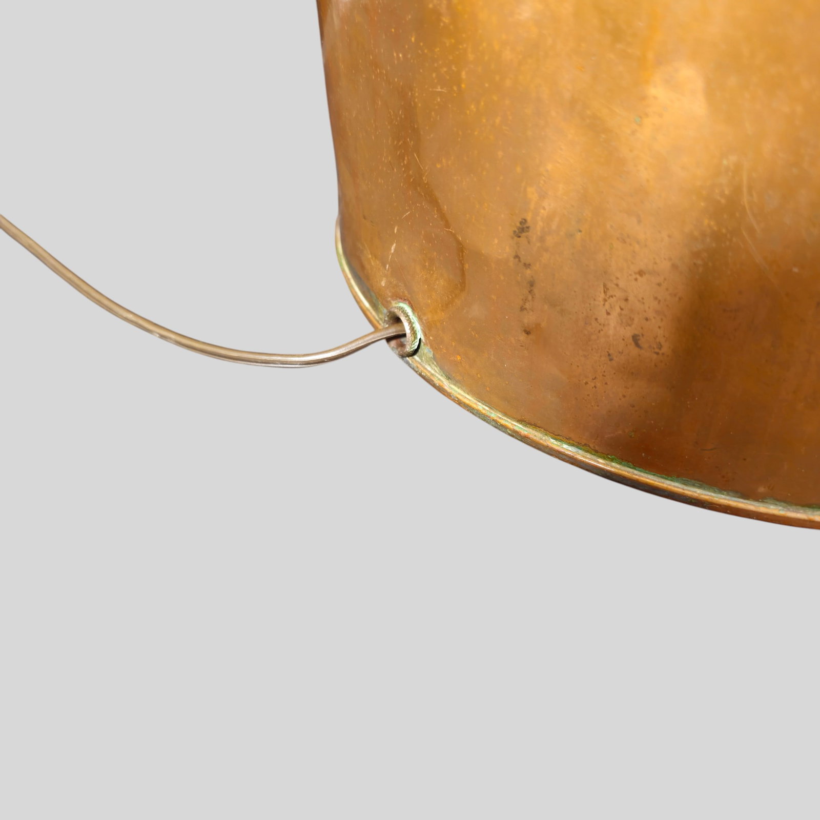 Copper Tea Caddy Table Lamp - 9