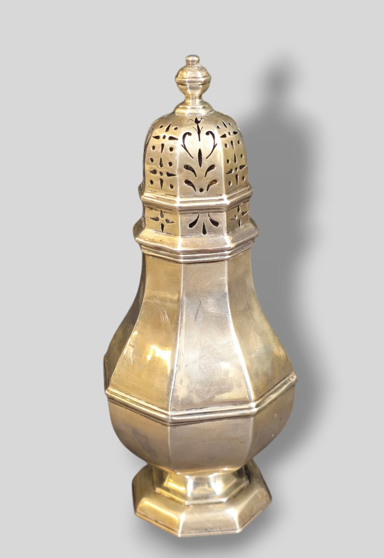 Silver Hallmarked Sugar Shaker (1 of 9)