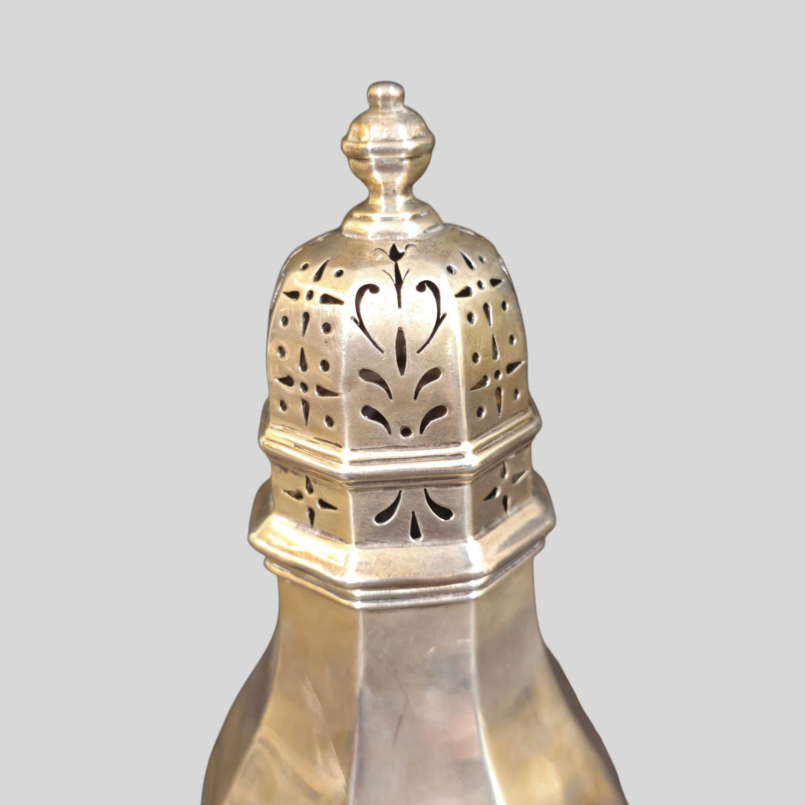 Silver Hallmarked Sugar Shaker - 2