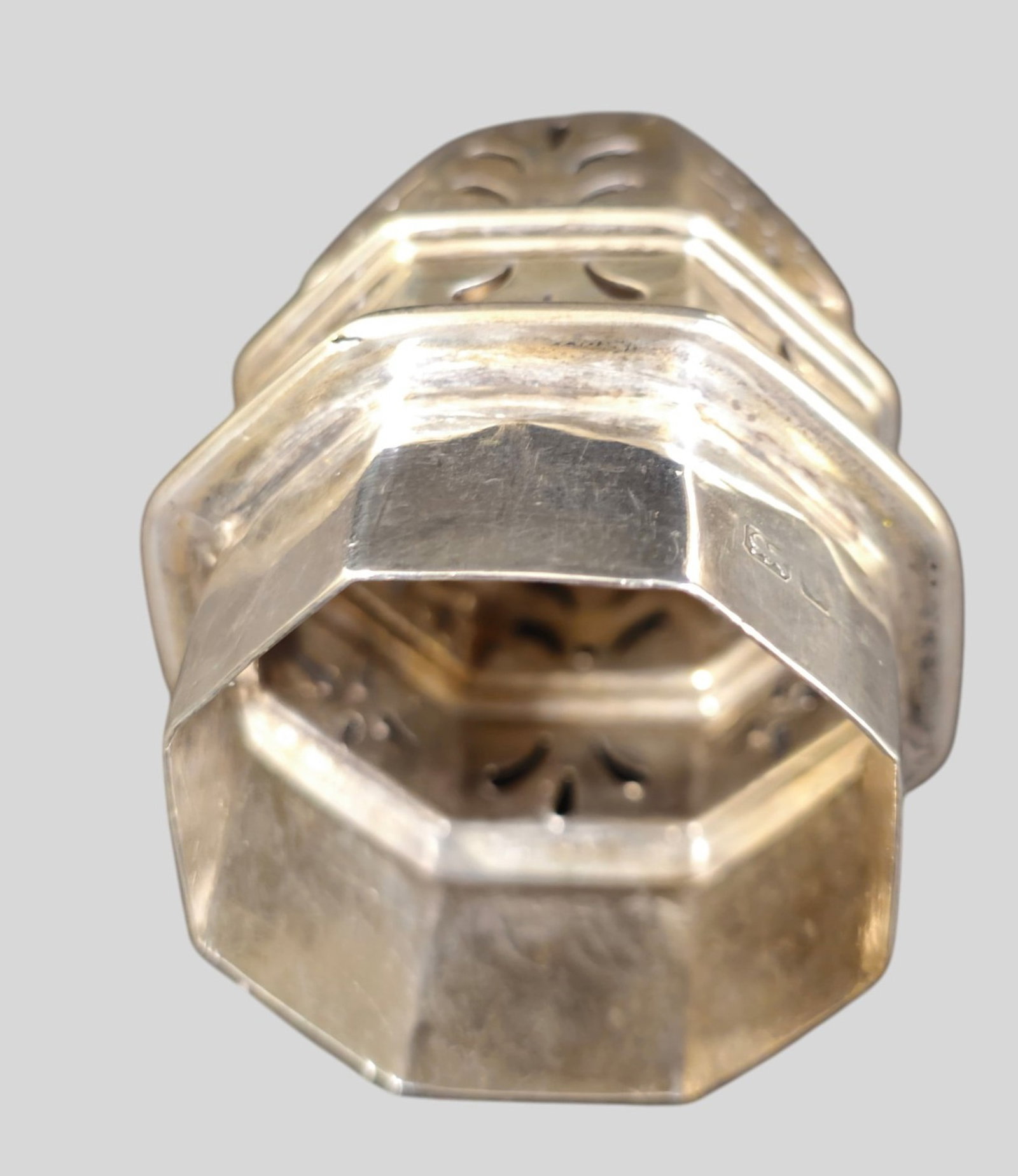 Silver Hallmarked Sugar Shaker - 5