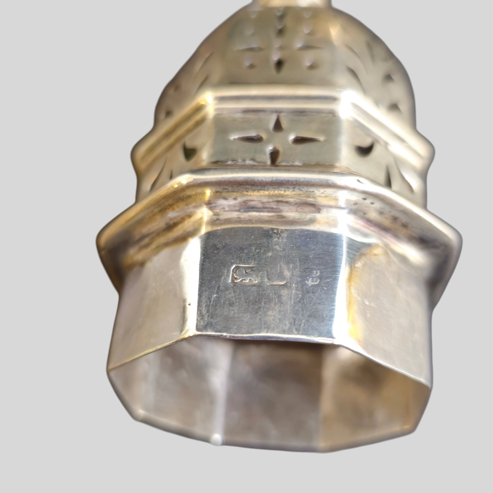 Silver Hallmarked Sugar Shaker - 8