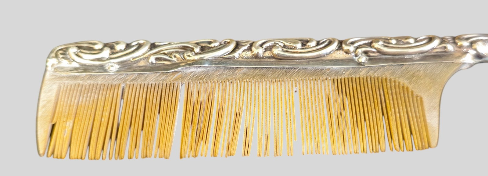 Assembled Sterling Silver Repousse Vanity Objects - 5